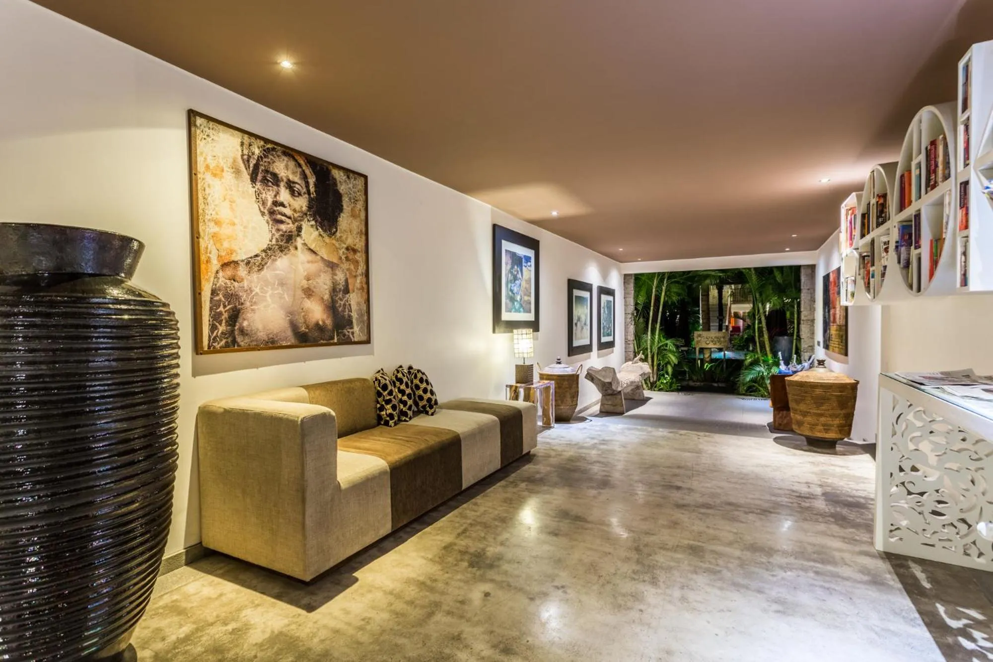 Library in Kejora Suites