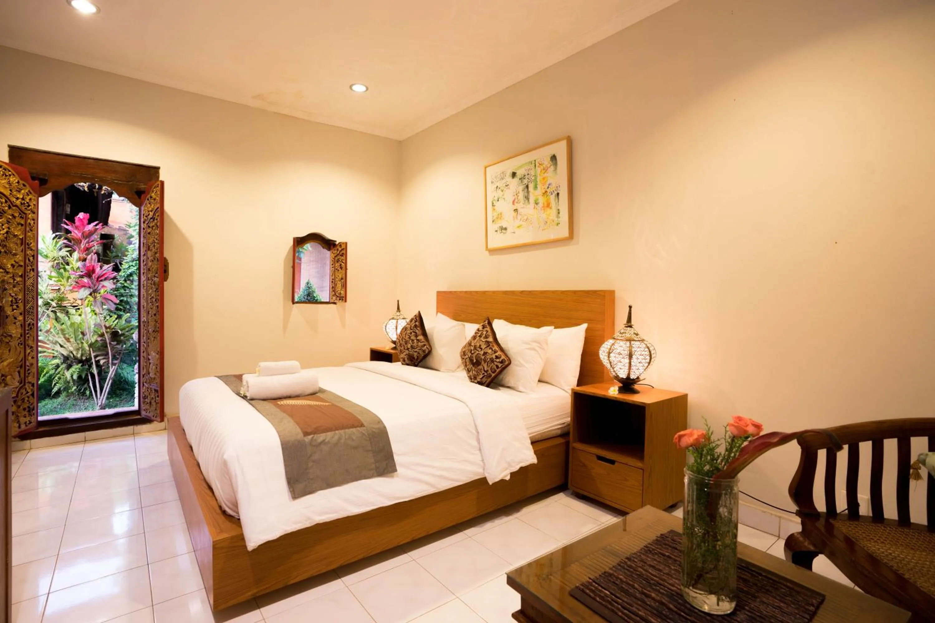 Bed in Puri Anyar Heritage