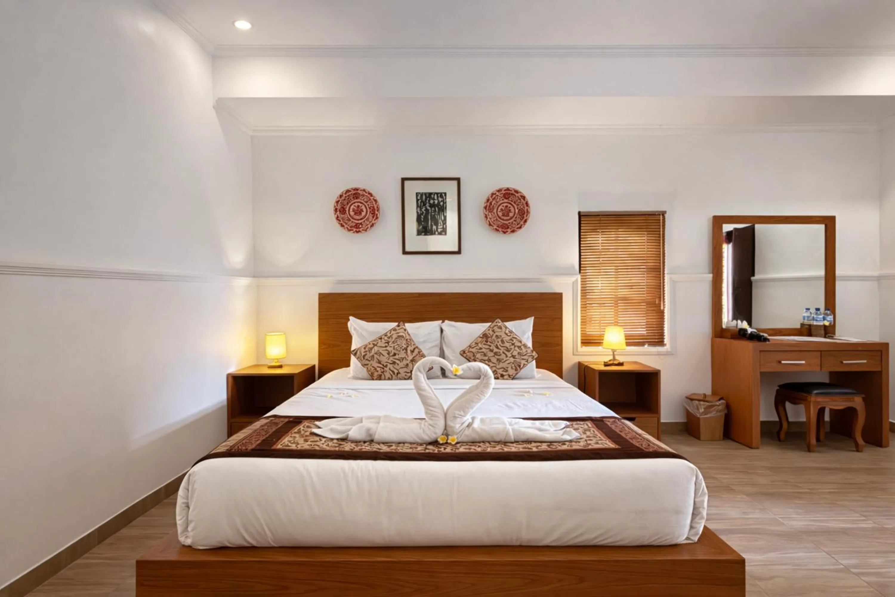 Bedroom, Bed in Puri Anyar Ubud