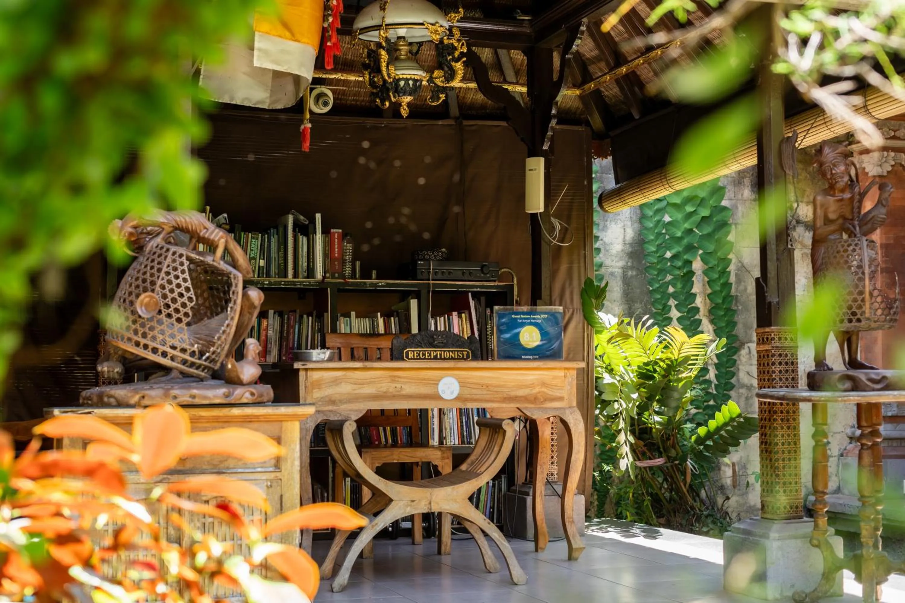 Lobby or reception in Puri Anyar Heritage