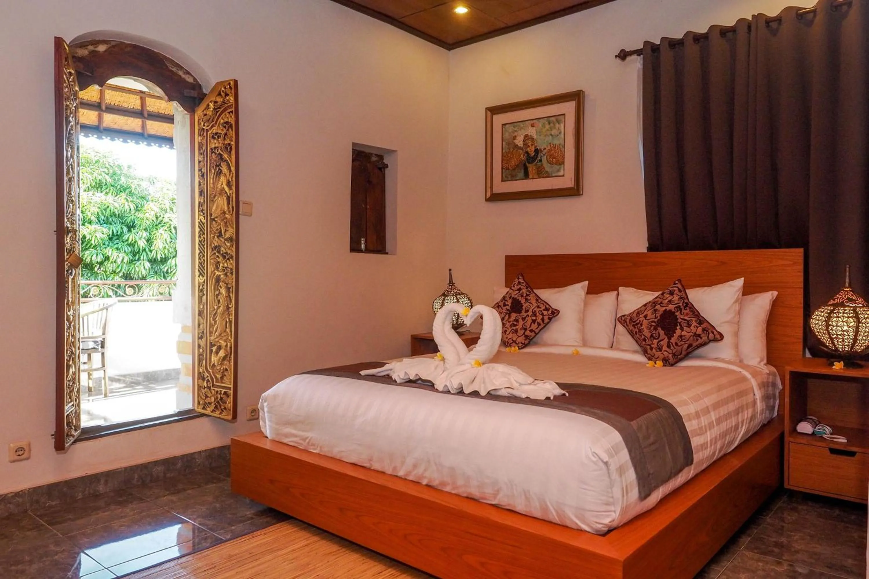 Bedroom, Bed in Puri Anyar Heritage