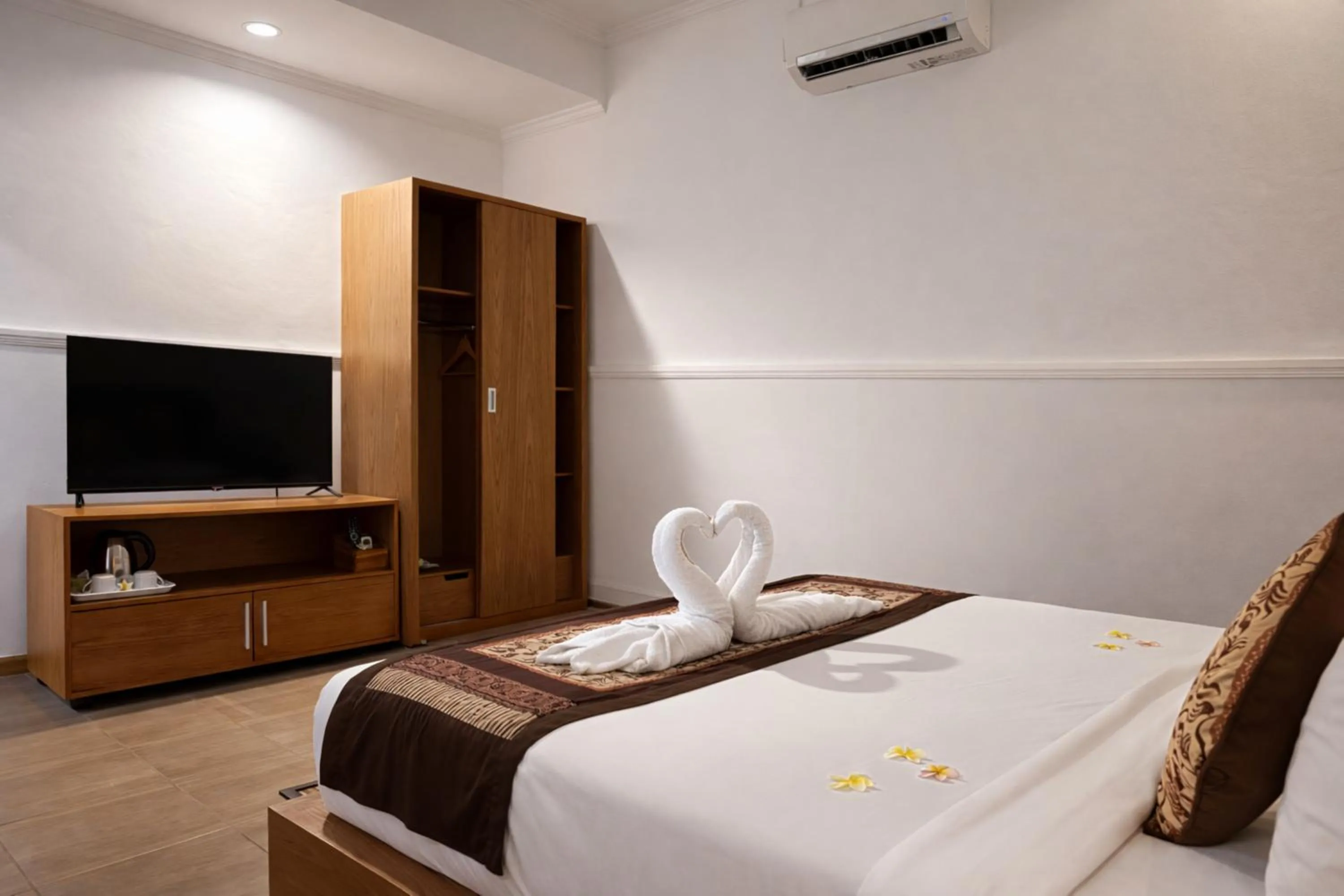 Bedroom, Bed in Puri Anyar Ubud