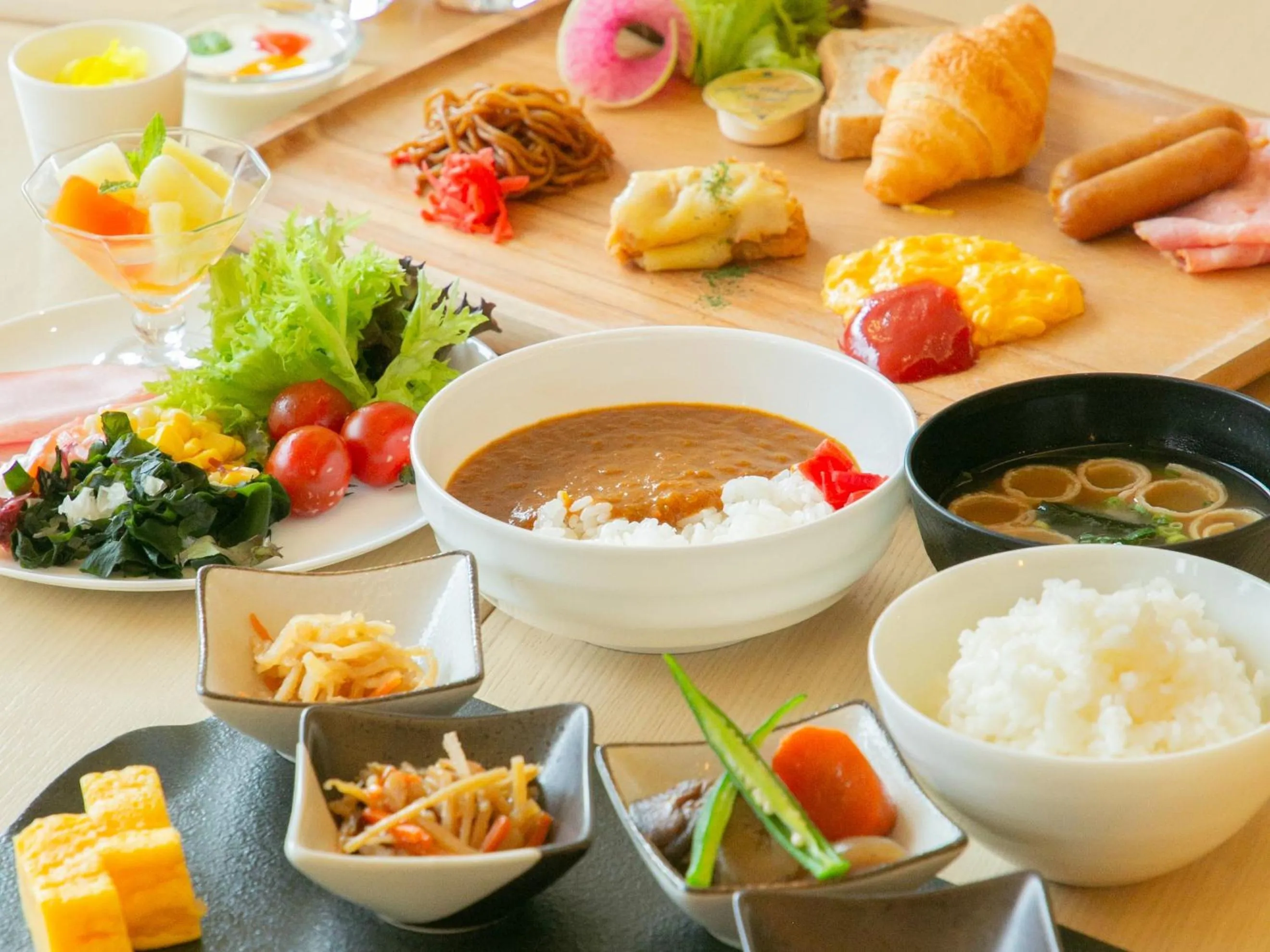 Food in Wishton Hotel Yukari