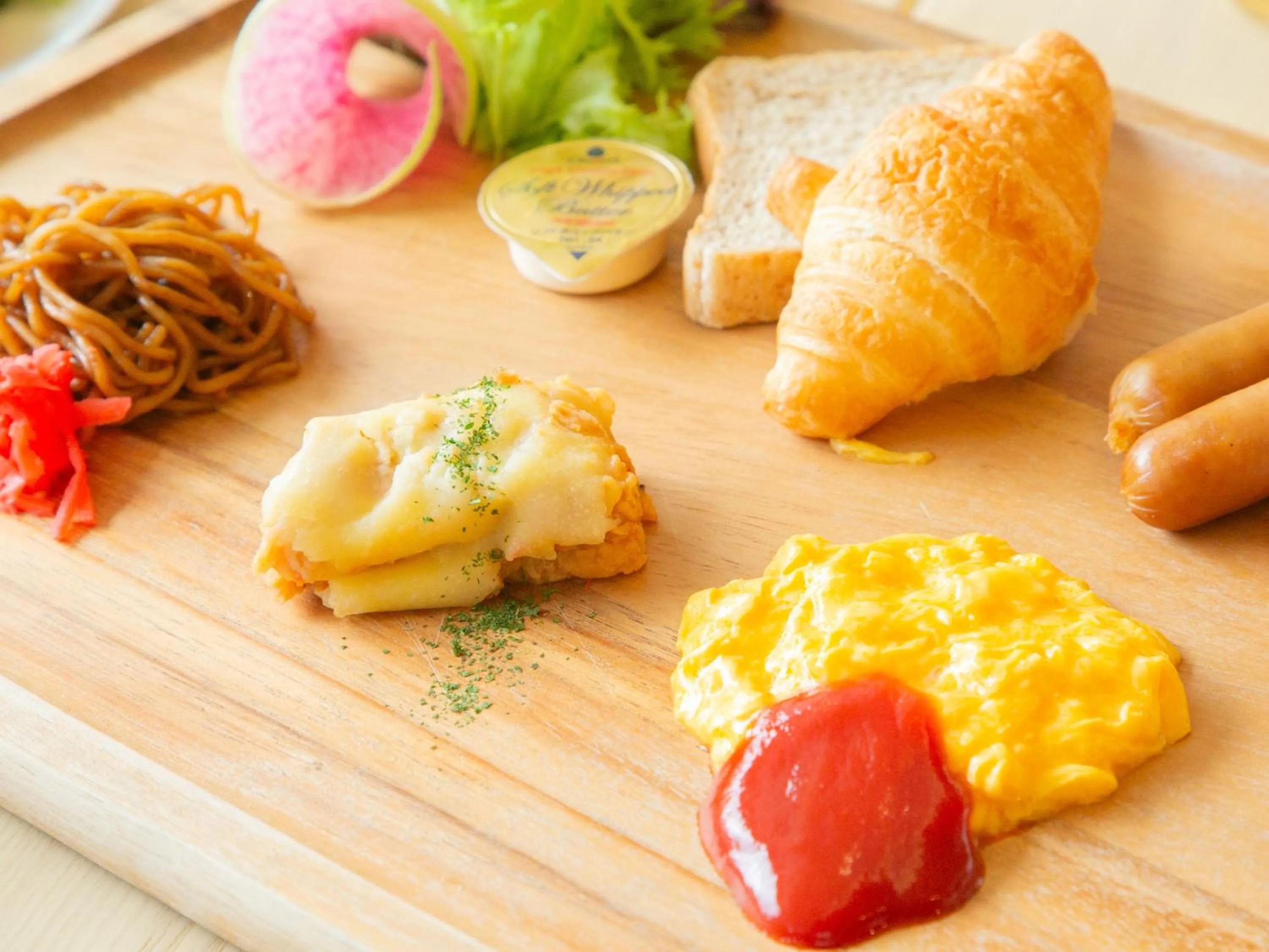 Food in Wishton Hotel Yukari