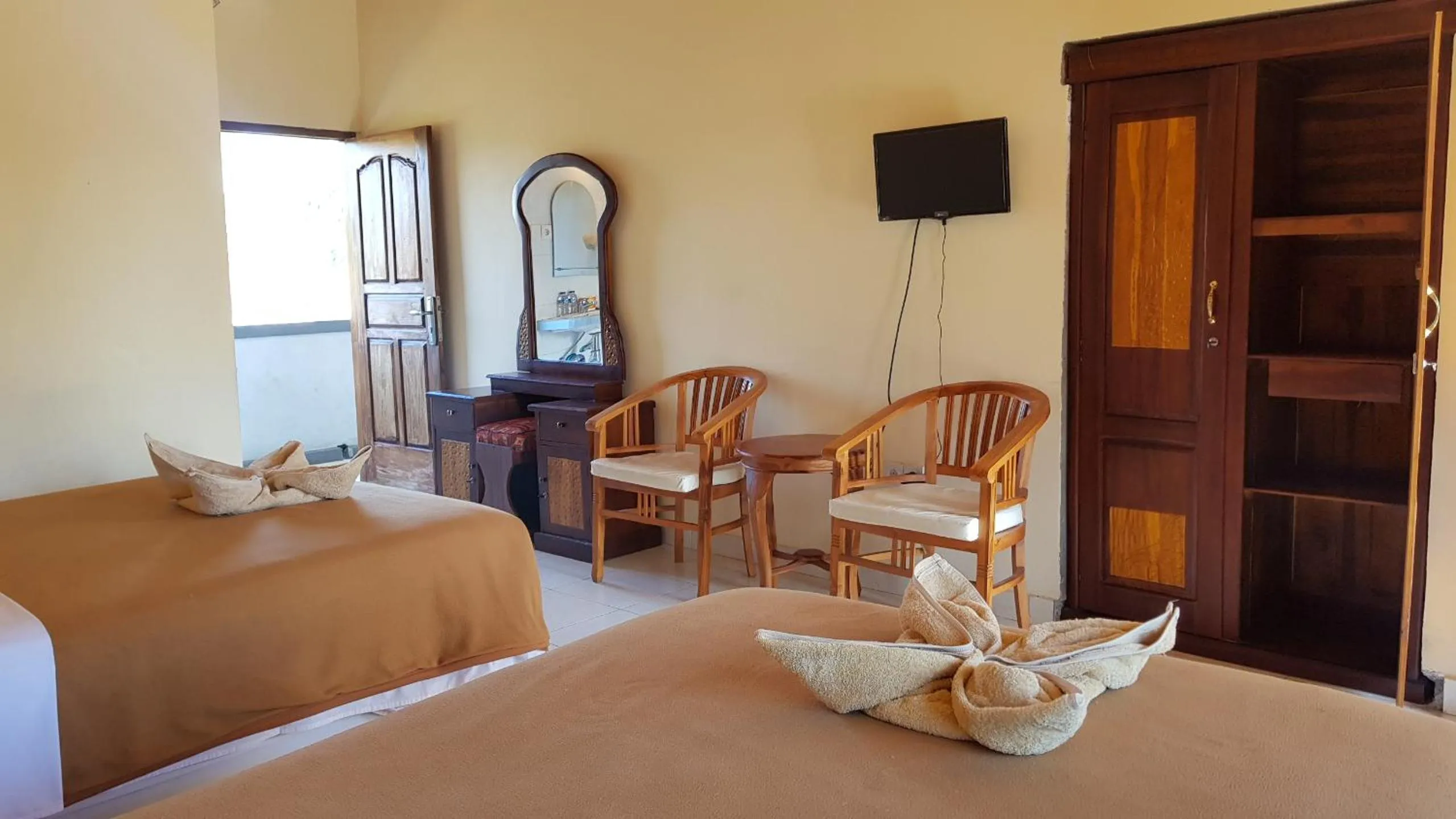 Bed in Hotel My Lovina