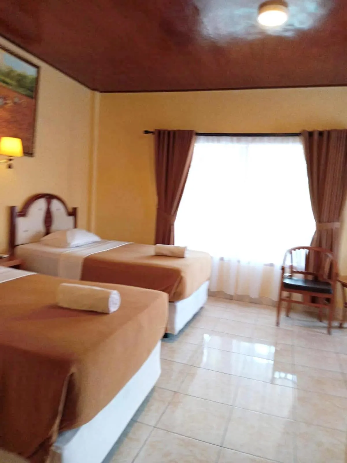 Bed in Hotel My Lovina