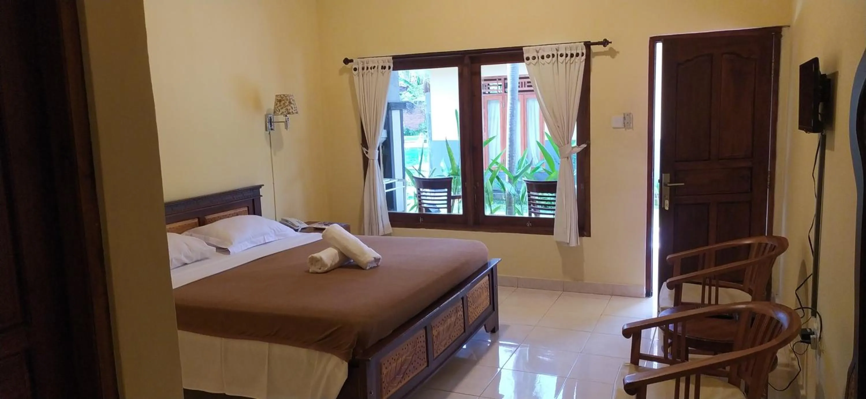 Bed in Hotel My Lovina