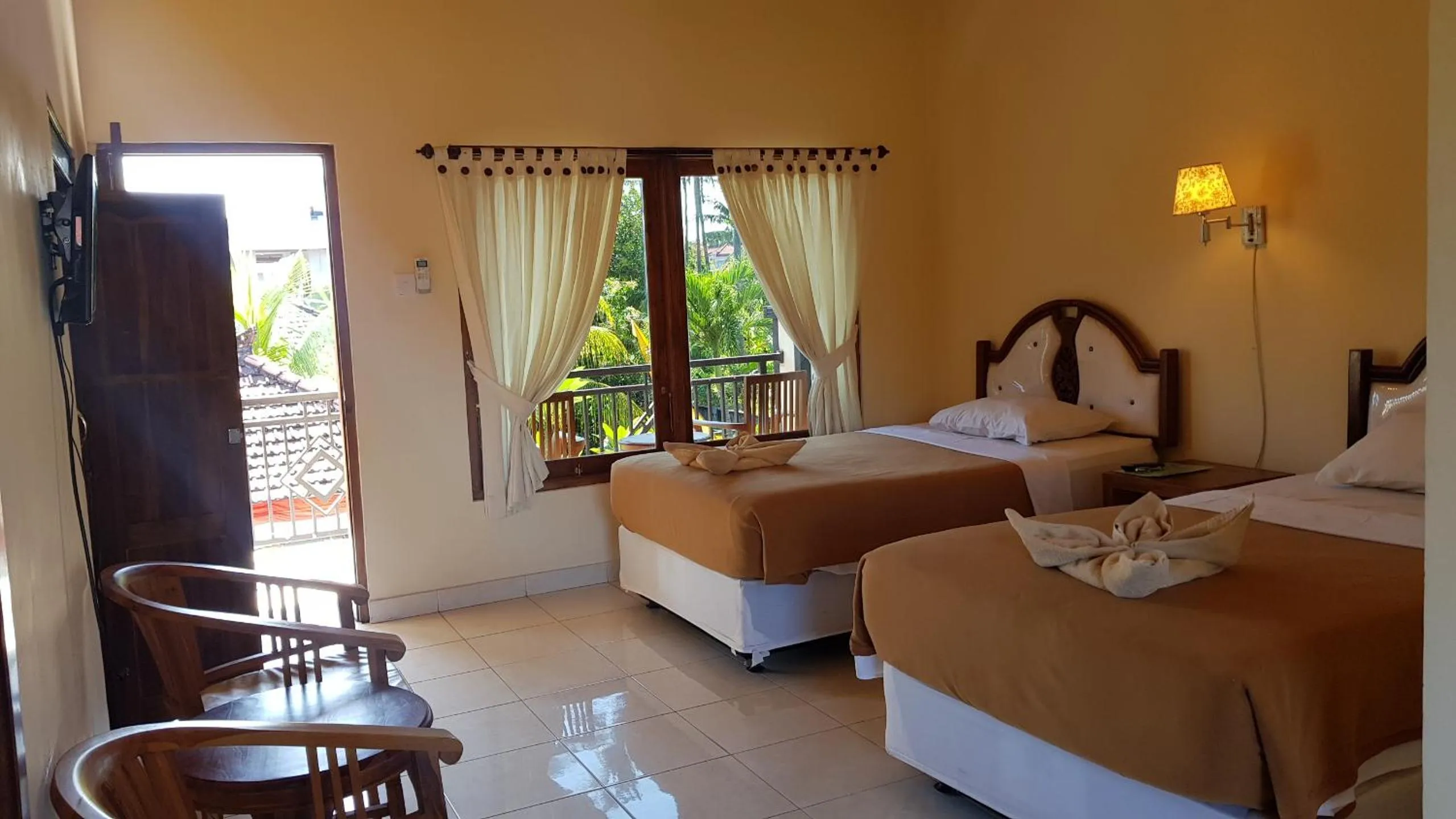 Bed in Hotel My Lovina