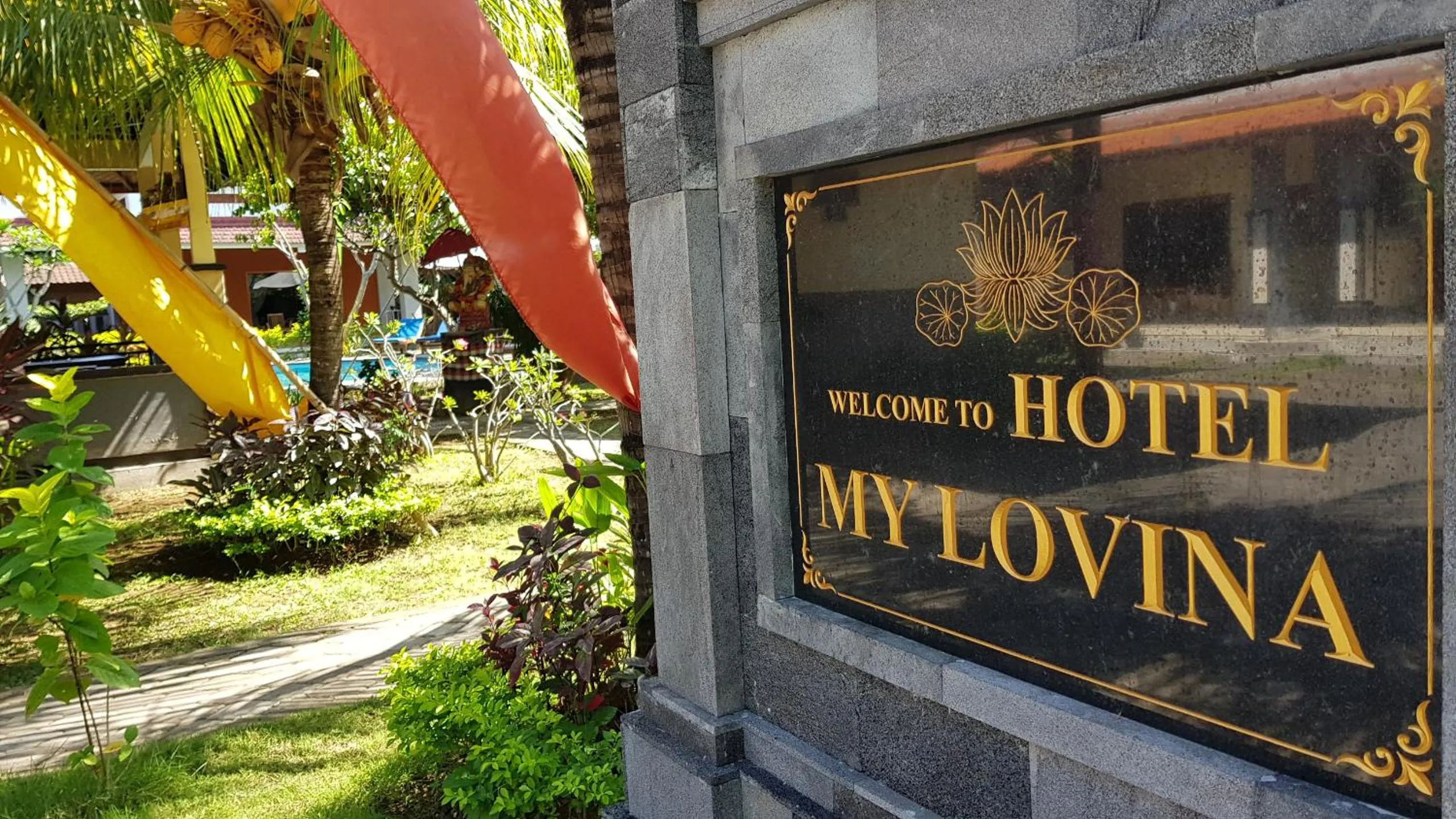 Facade/entrance in Hotel My Lovina