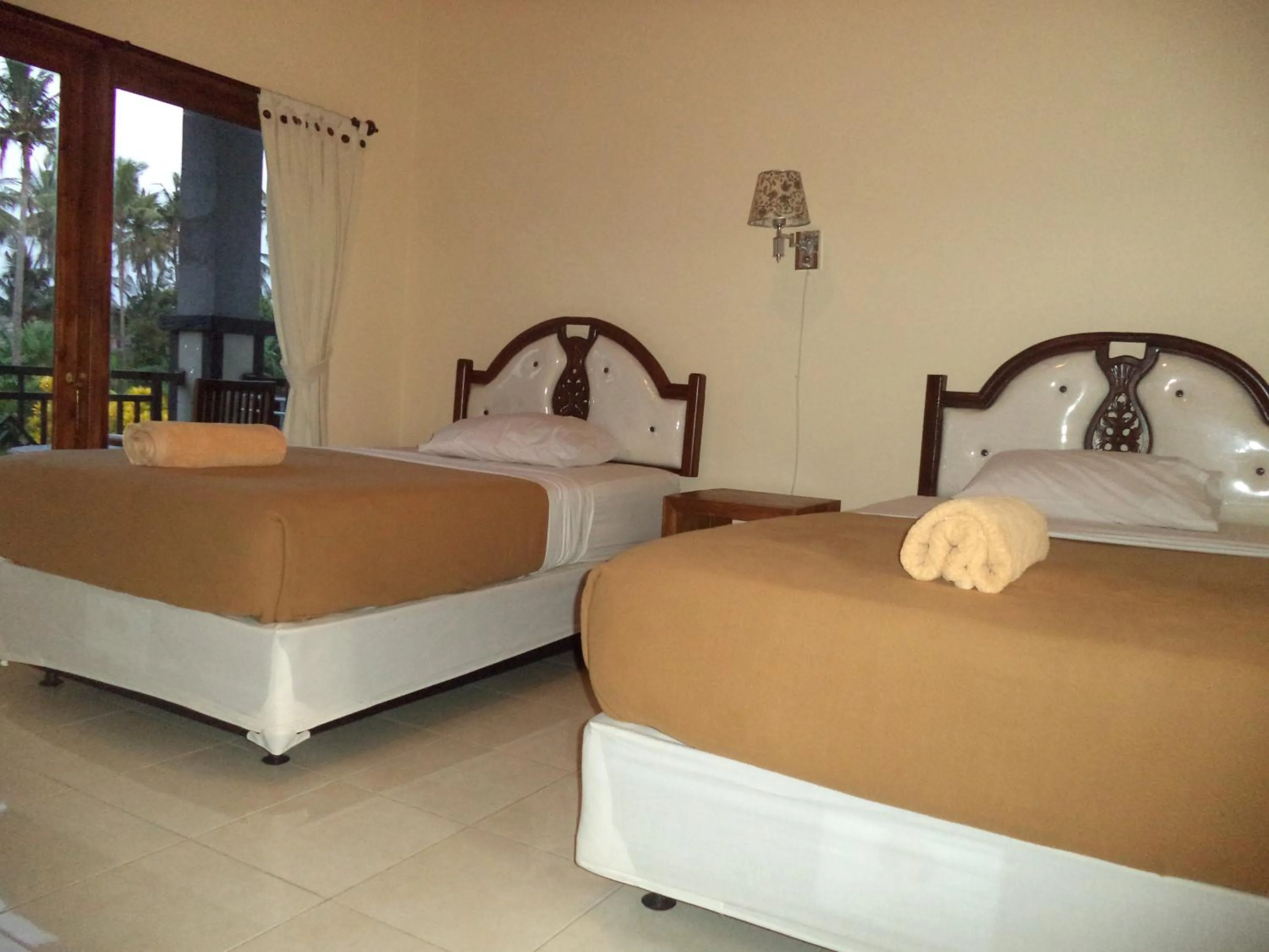 Bed in Hotel My Lovina