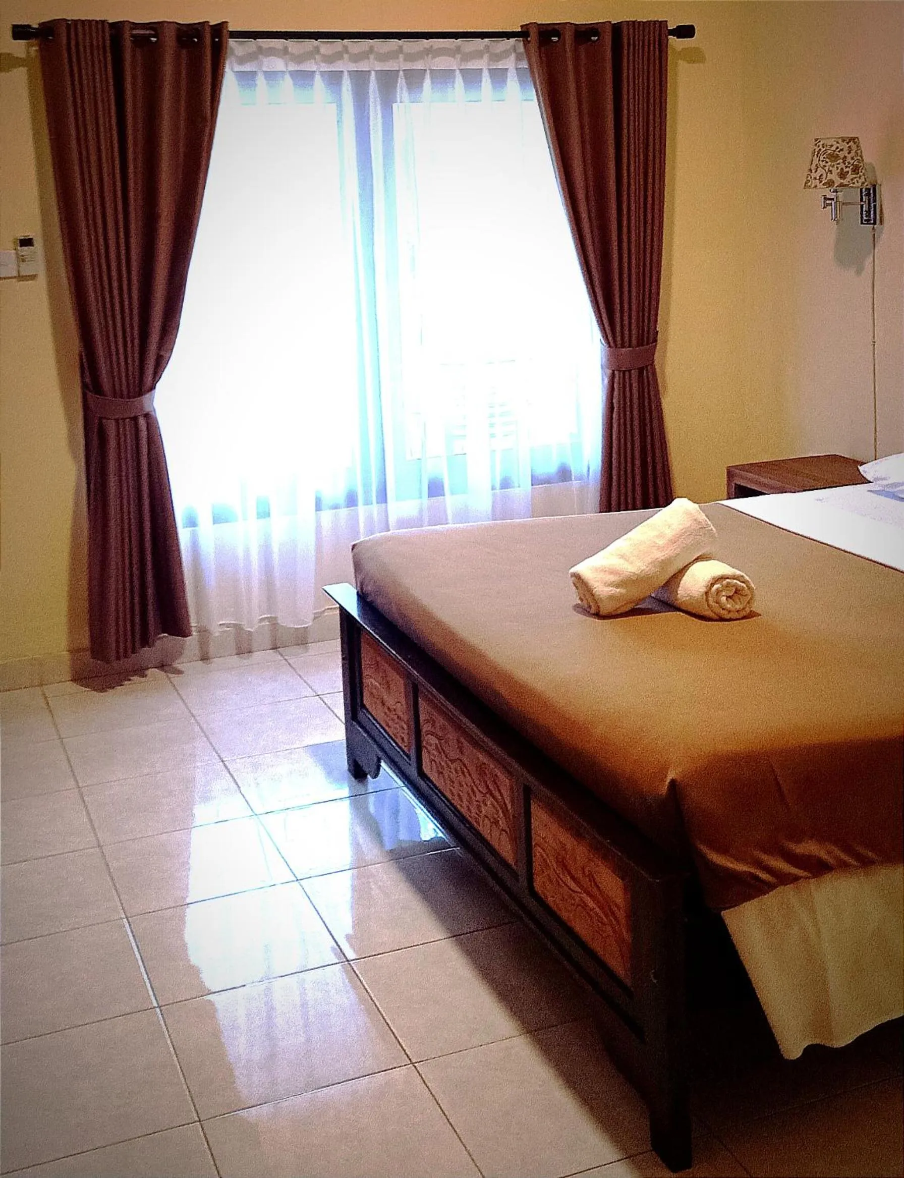 Bed in Hotel My Lovina