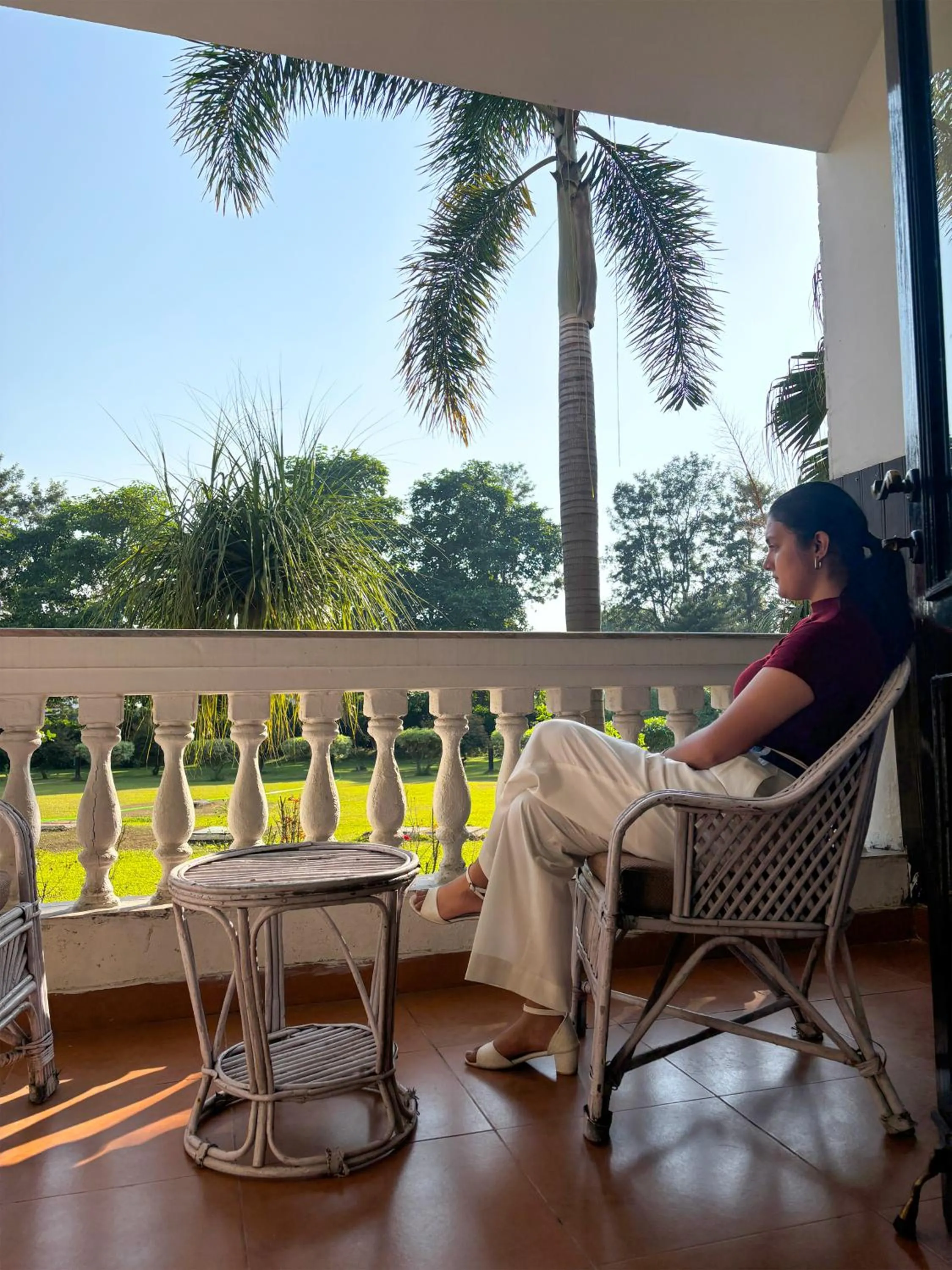 Balcony/Terrace in Naturoville Wellness Resort Rishikesh - Surrounded by Nature, Rooted in Wellness