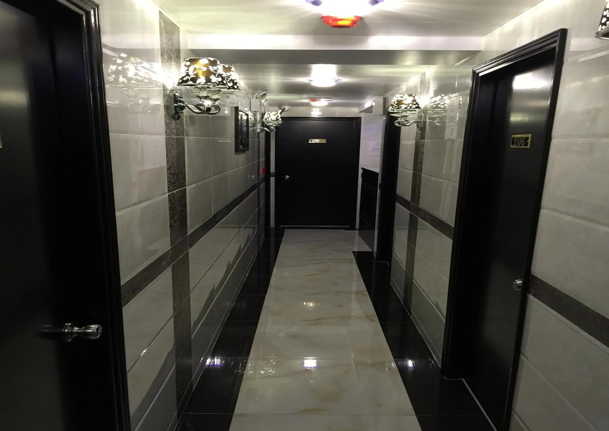 Decorative detail in Skylark Hostel