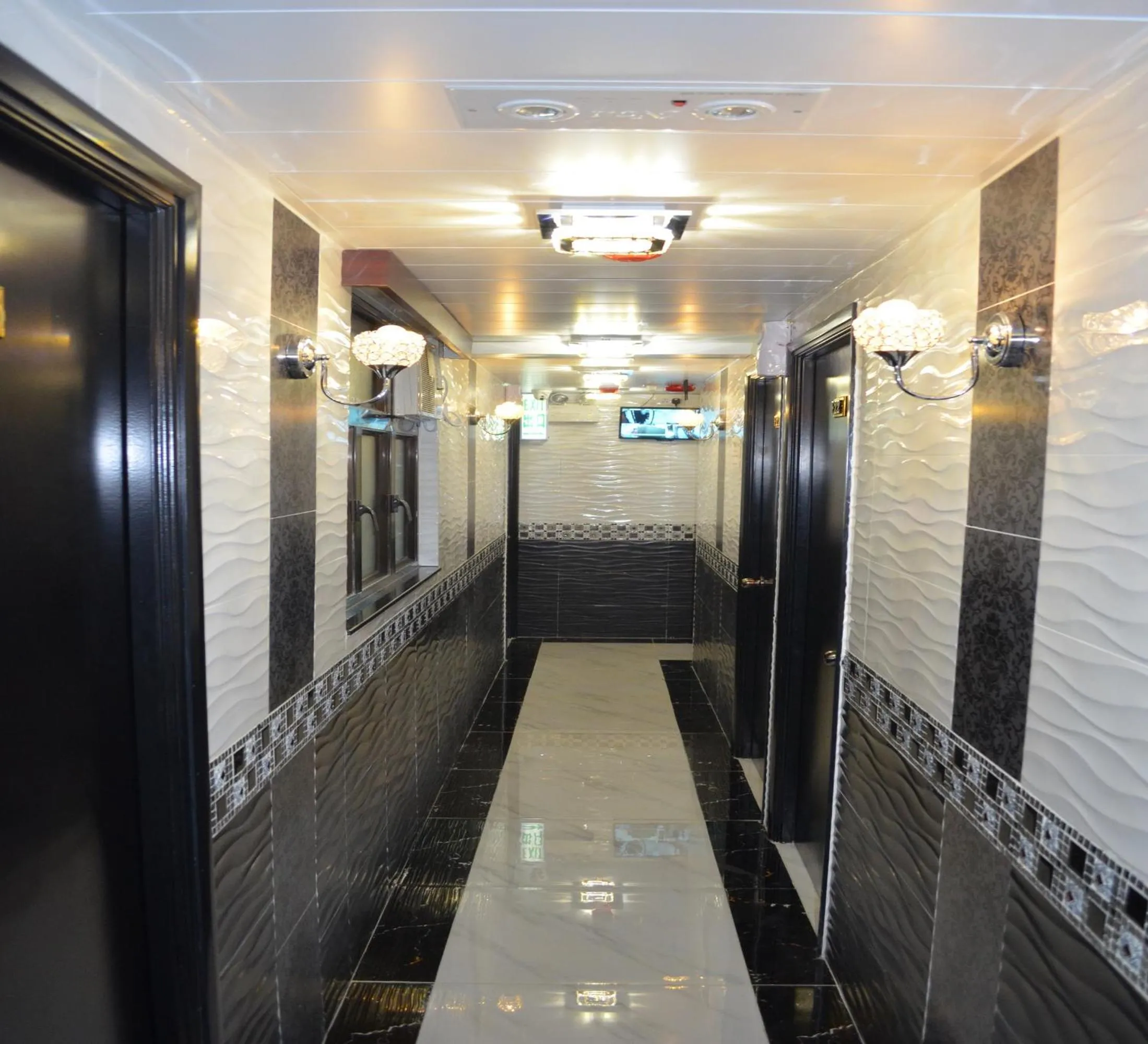 Decorative detail in Skylark Hostel