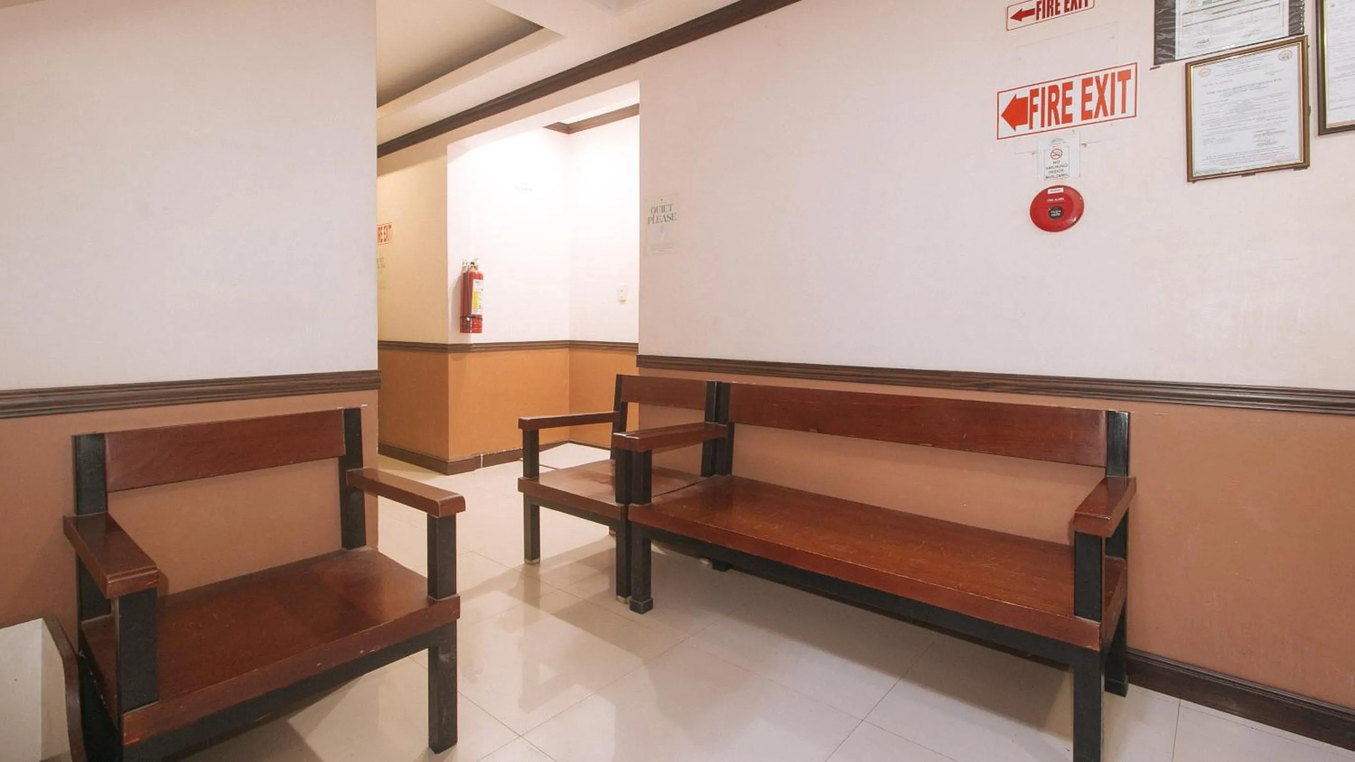 Seating area in RedDoorz @ Camaman-An Cagayan De Oro City
