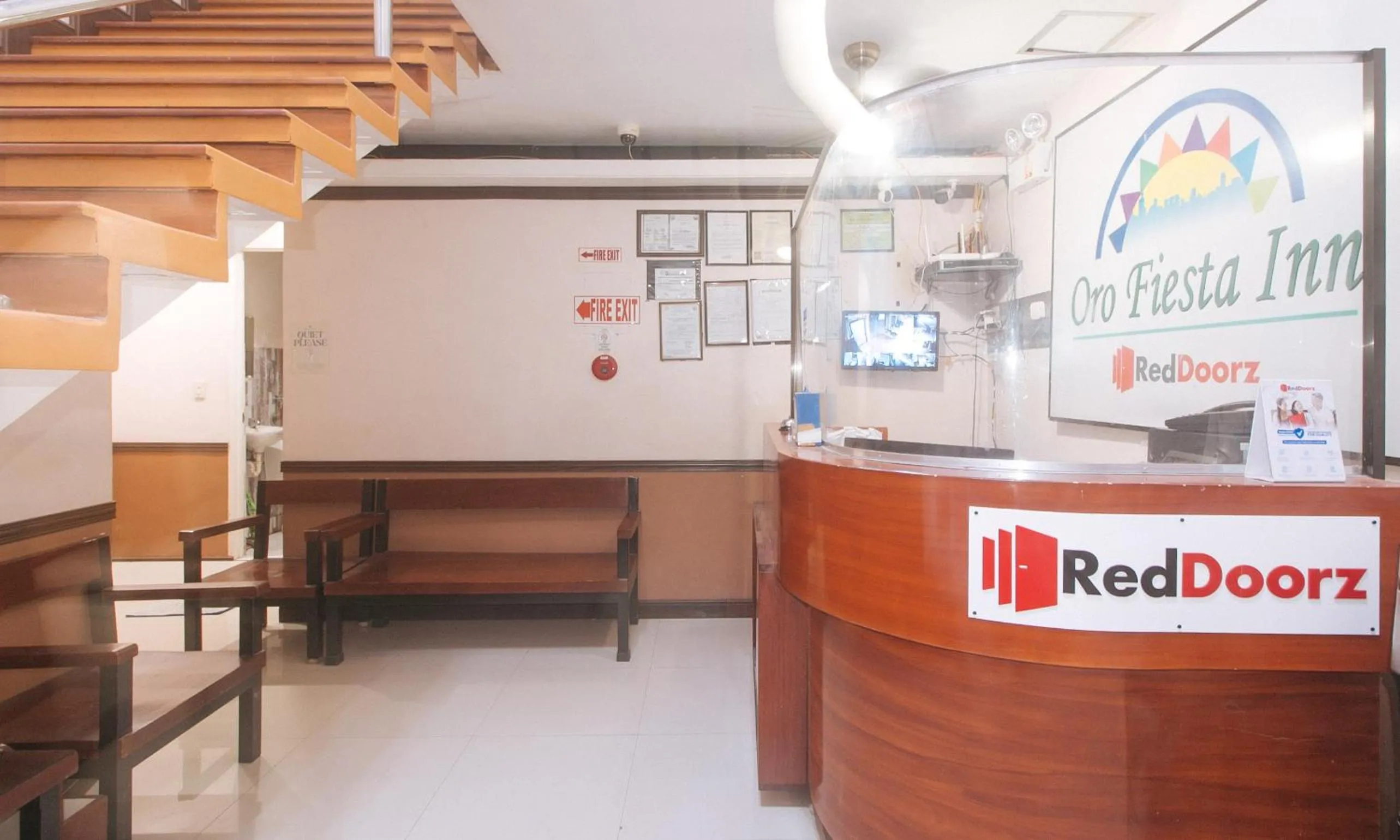 Lobby or reception in RedDoorz @ Camaman-An Cagayan De Oro City