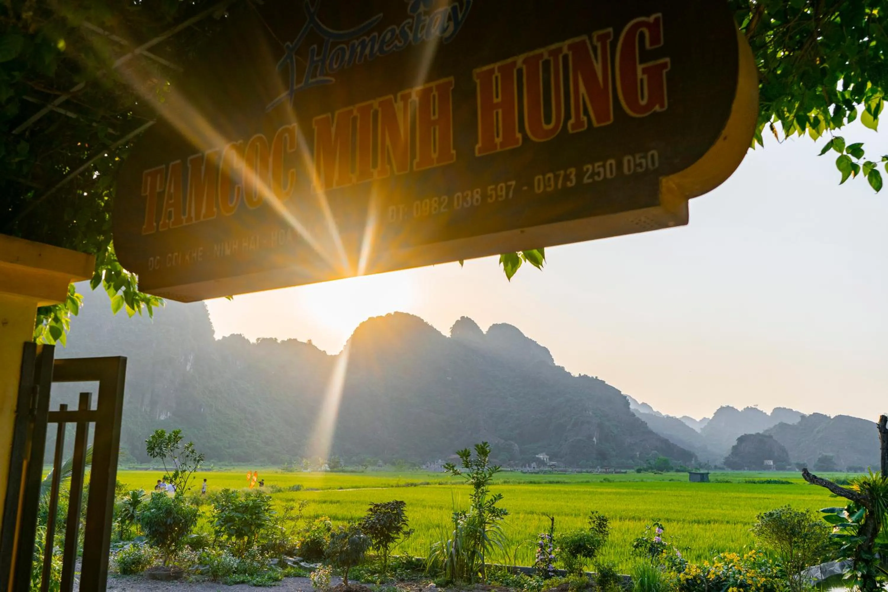 Natural landscape in Tam Coc Minh Hung Homestay