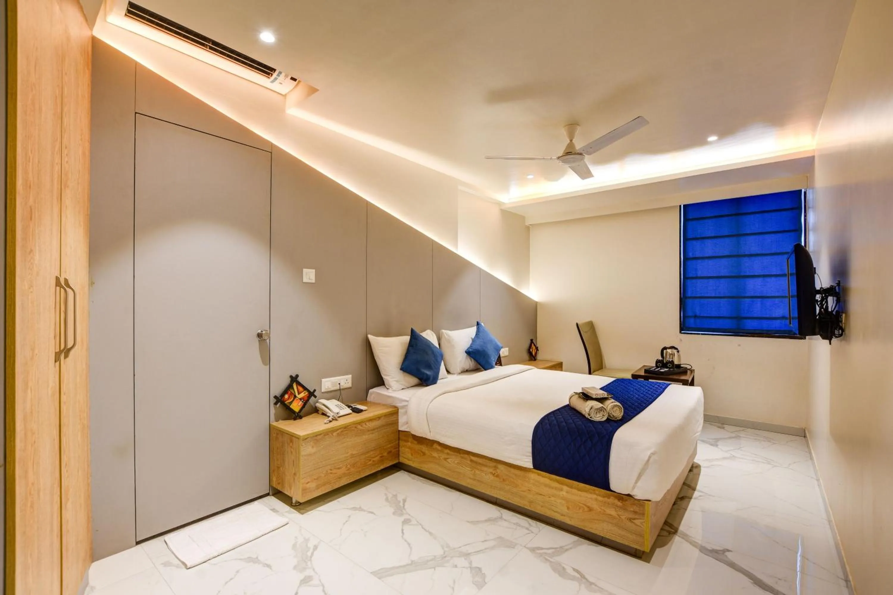 Bed in Hotel Solitaire