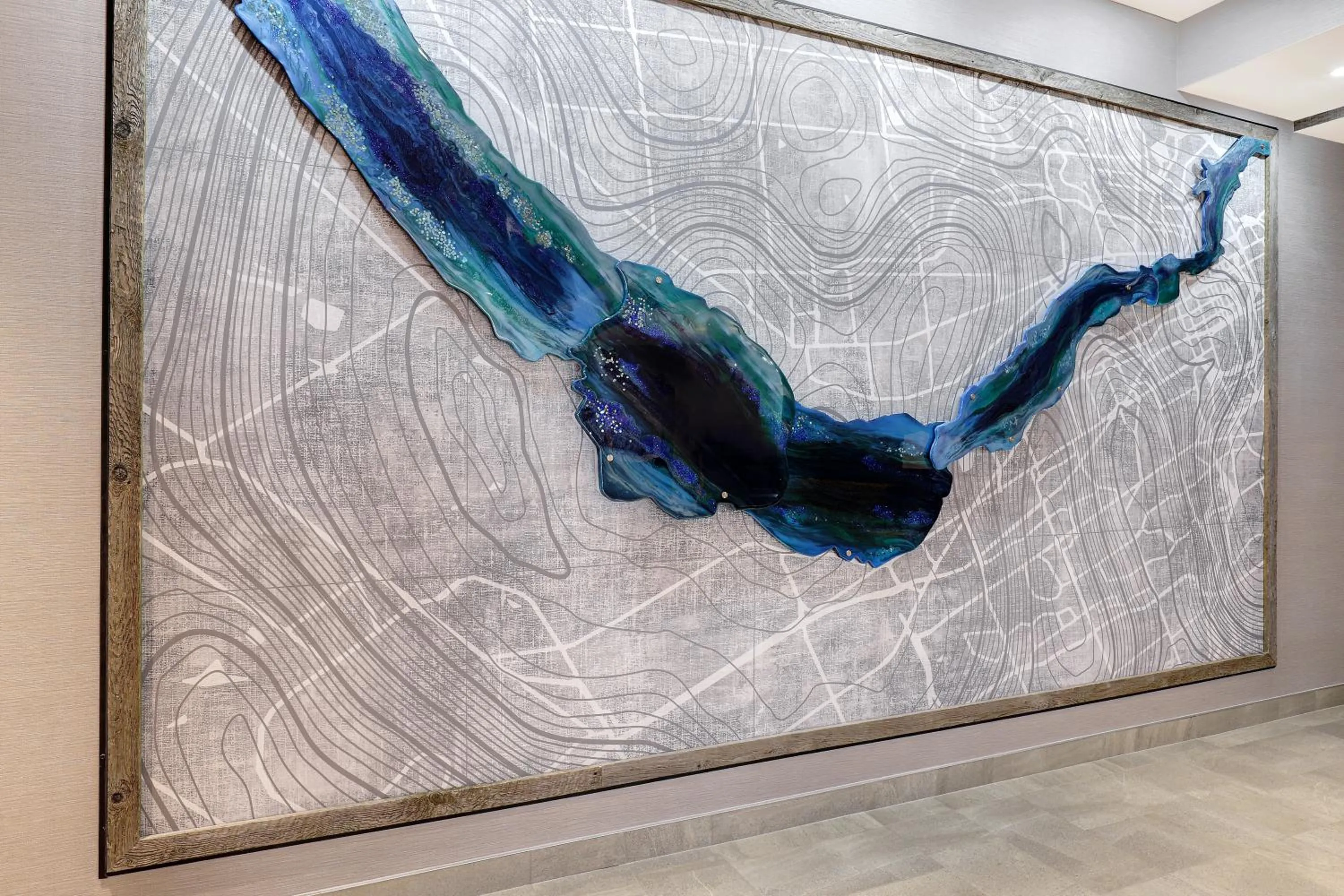 Decorative detail in Hyatt Place Ottawa West