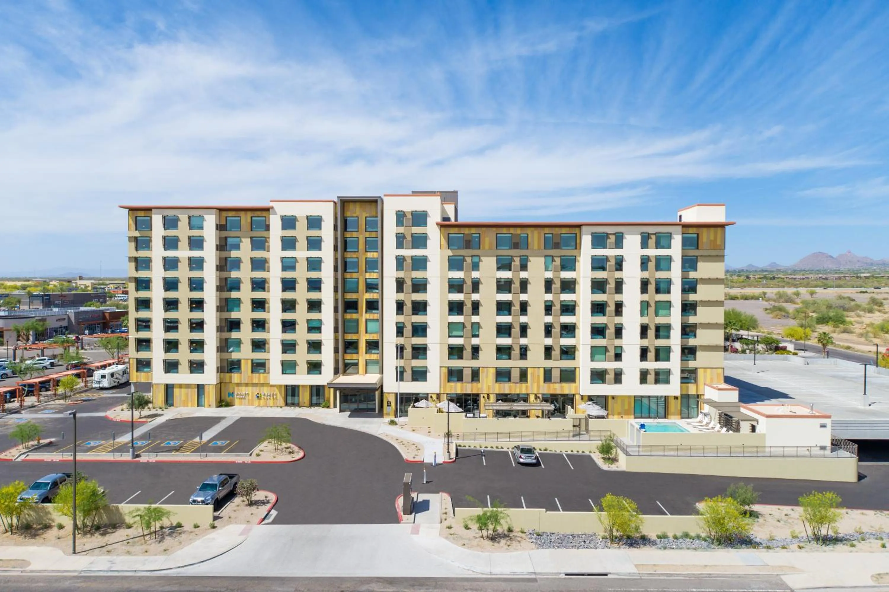 Property building in Hyatt Place Scottsdale North