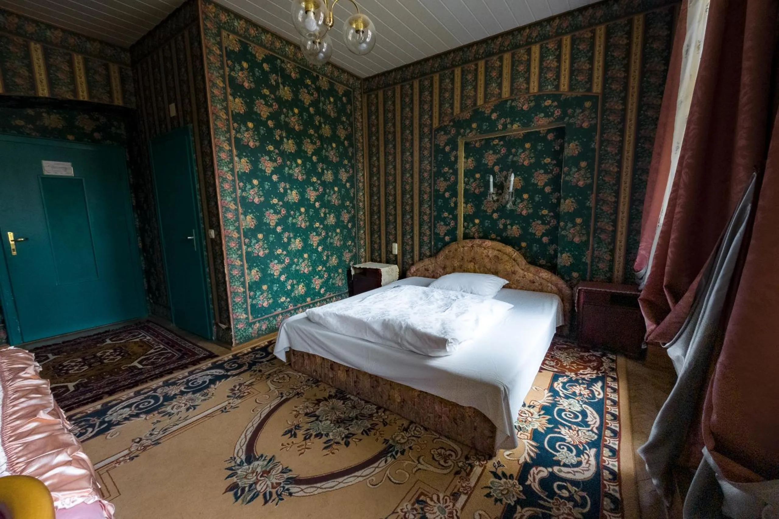 Bed in Pension Zámek Rudník