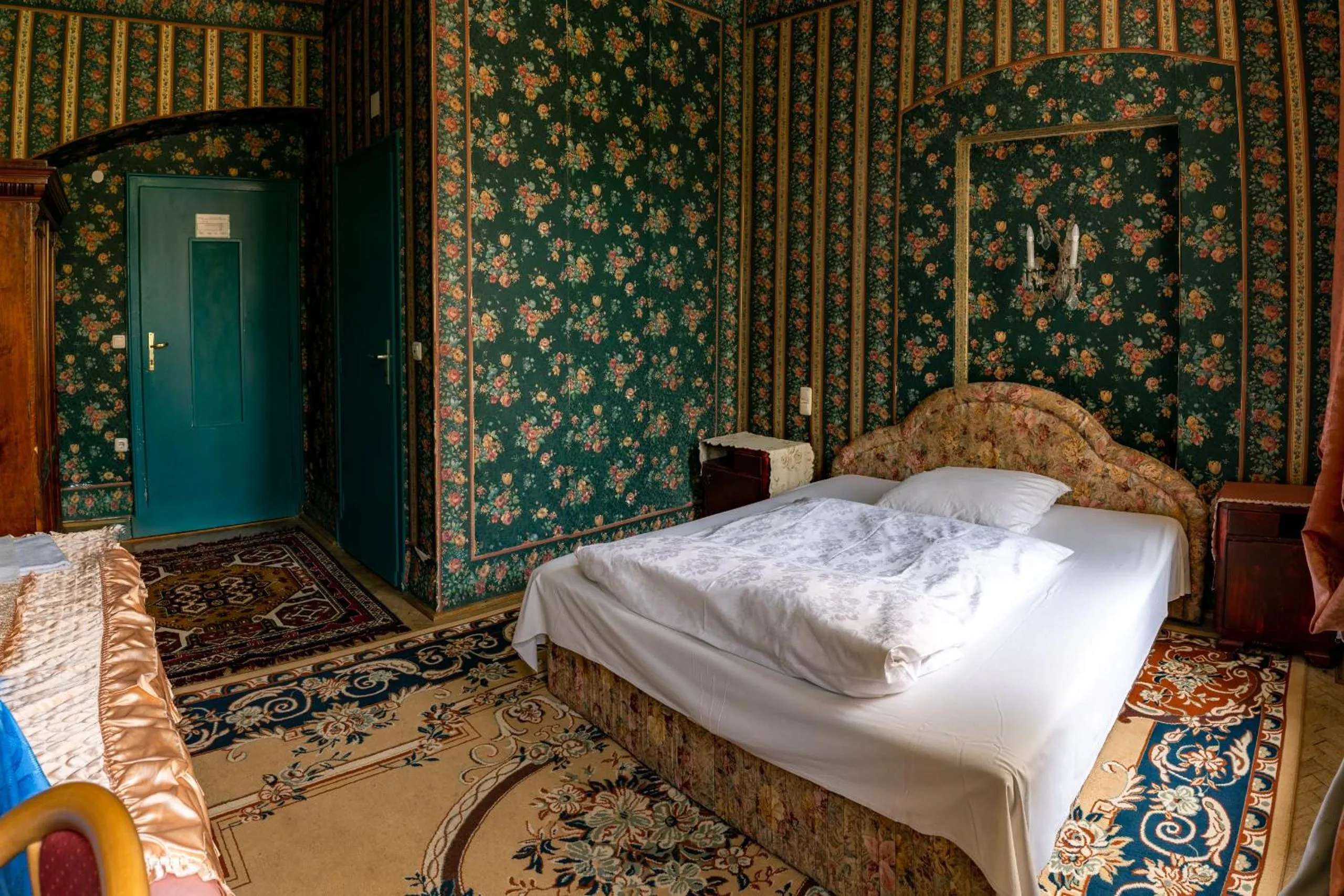 Bed in Pension Zámek Rudník