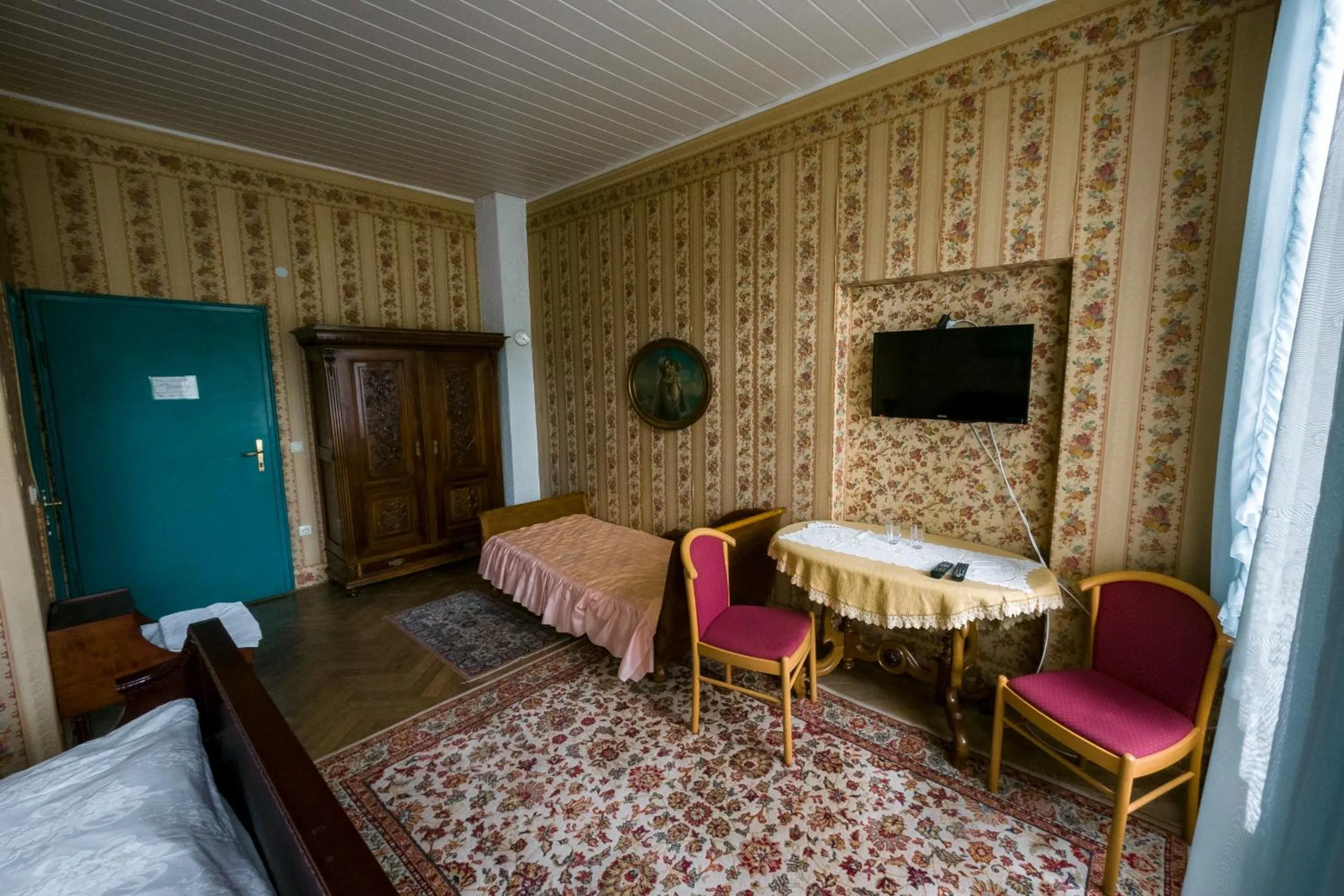 Bed in Pension Zámek Rudník