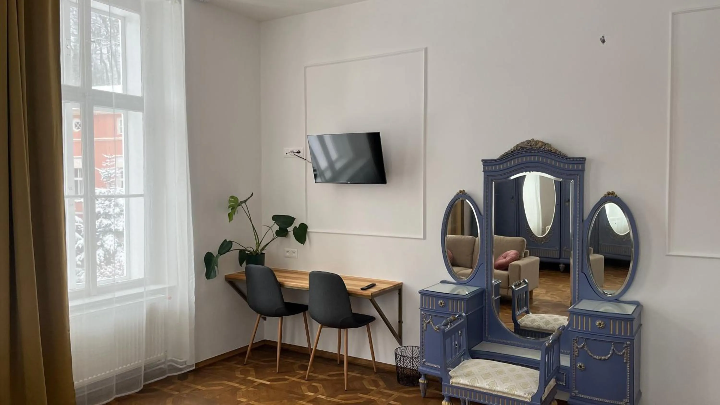 TV and multimedia in Pension Zámek Rudník