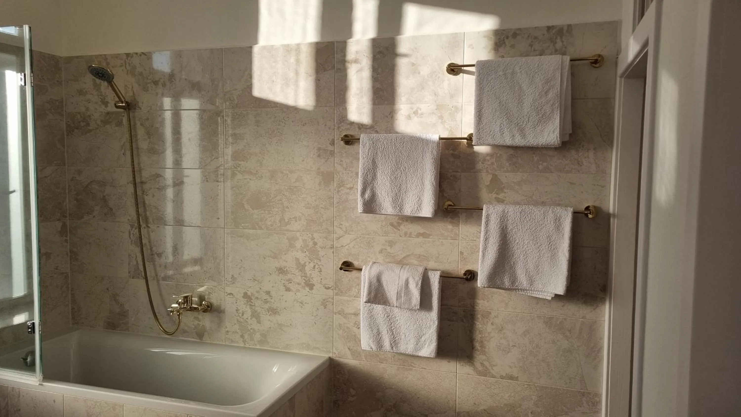 Shower in Pension Zámek Rudník