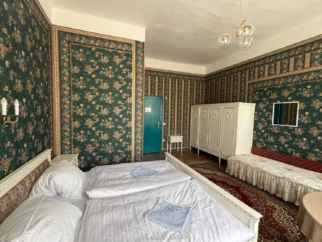 Bed in Pension Zámek Rudník