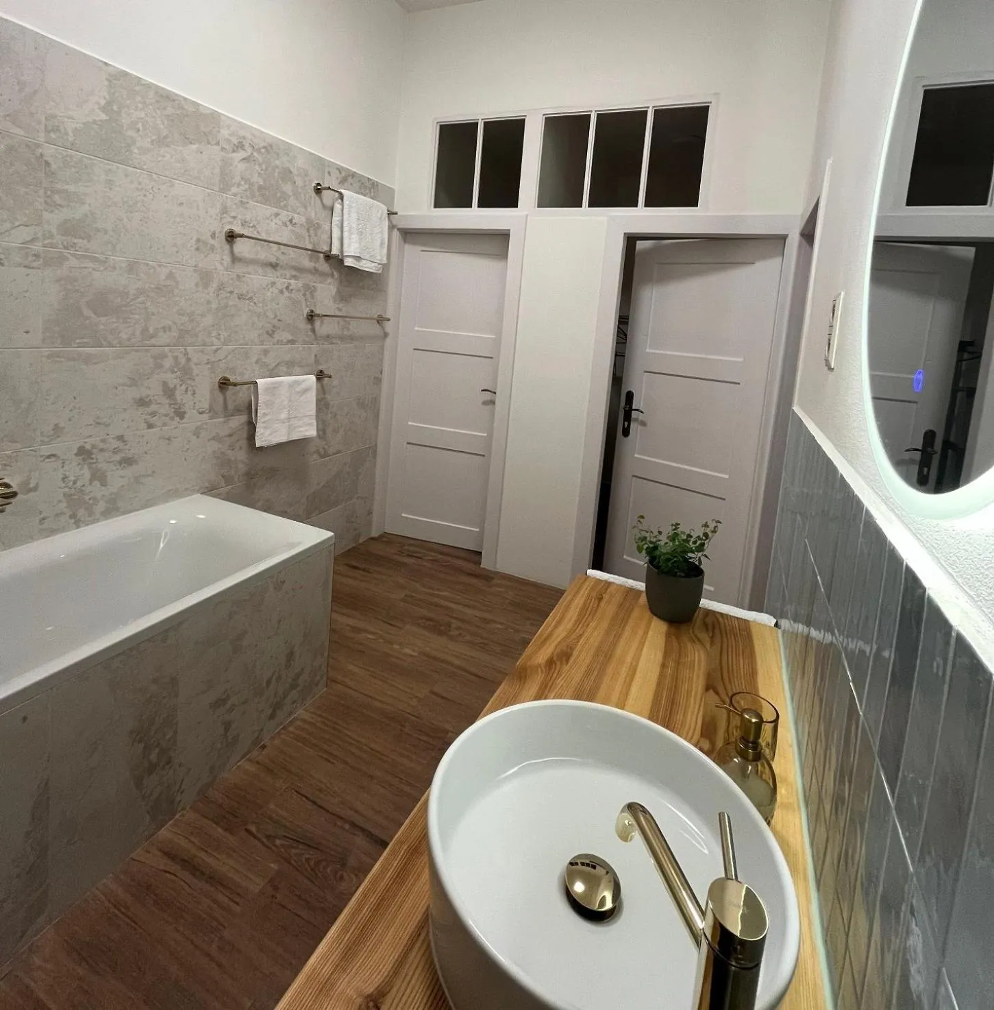 Bathroom in Pension Zámek Rudník
