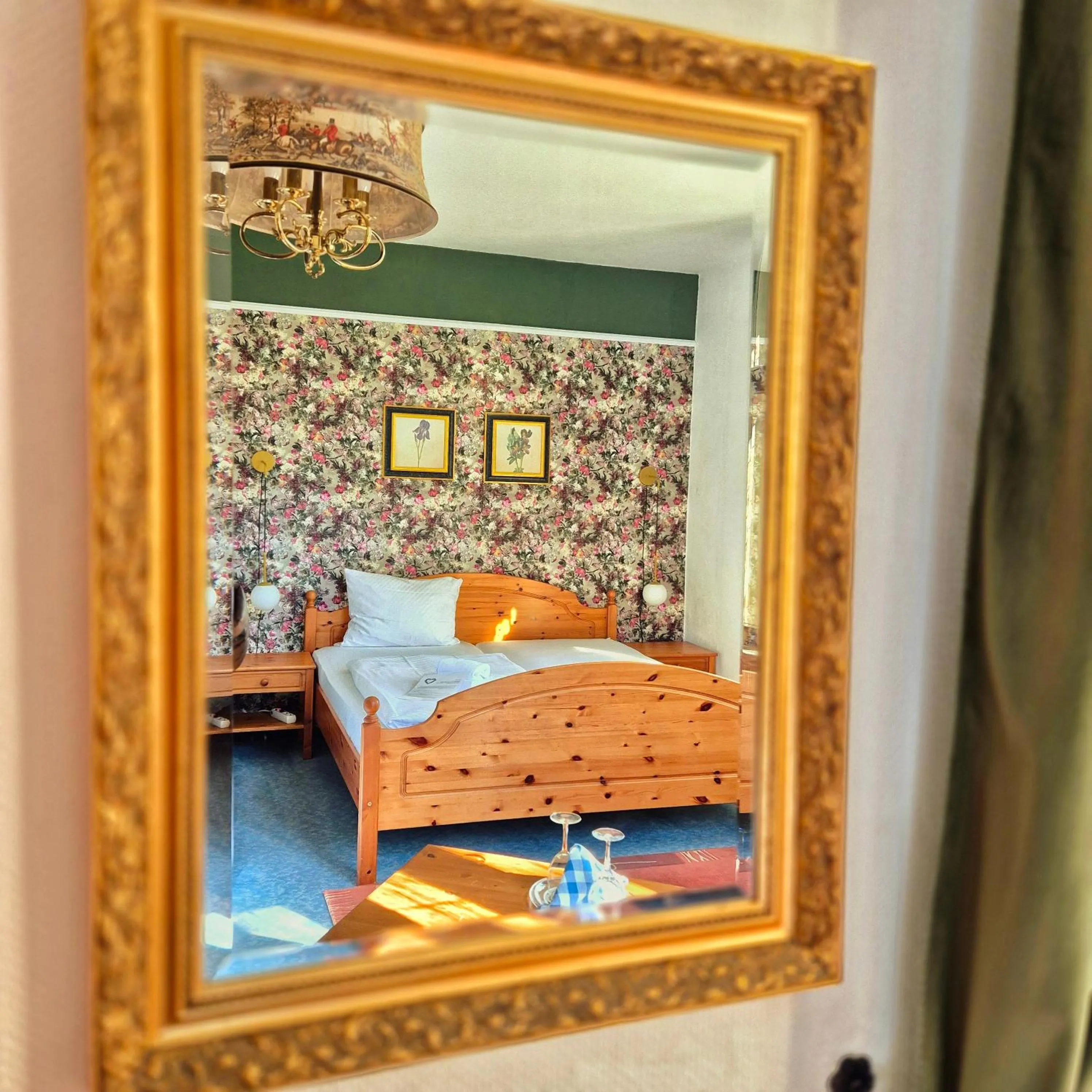 Living room in Landhaus Kyritz