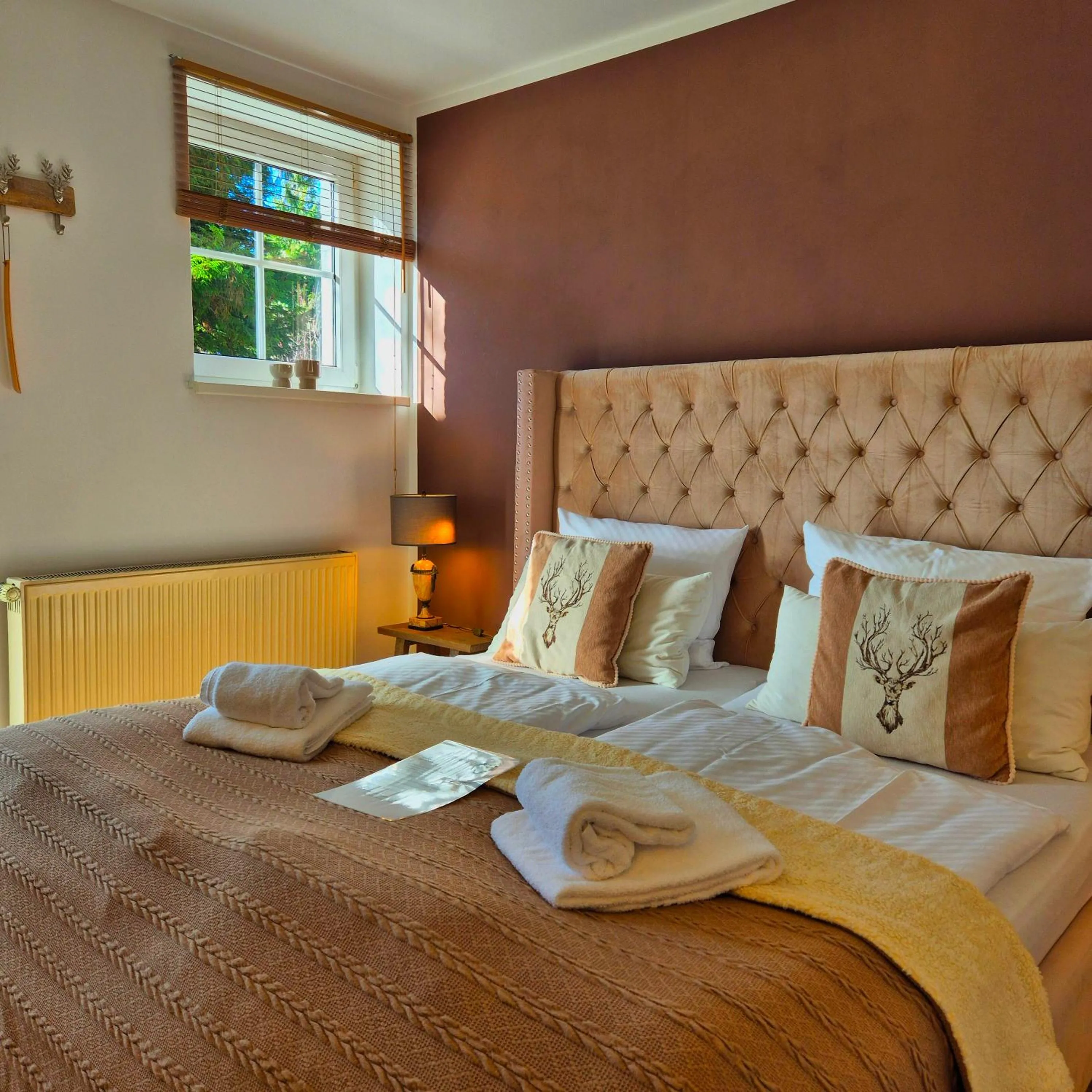 Bed in Landhaus Kyritz