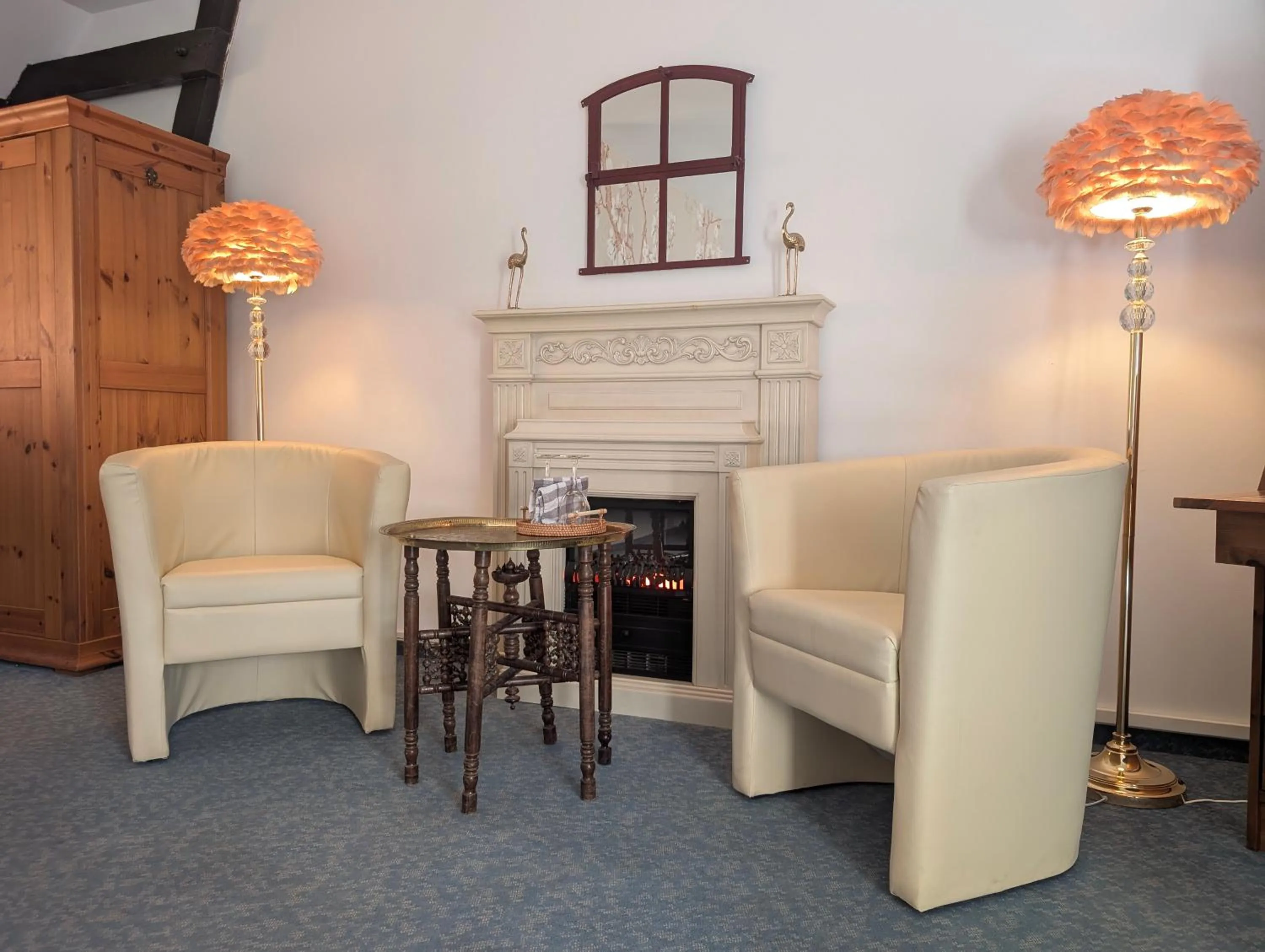 Living room in Landhaus Kyritz