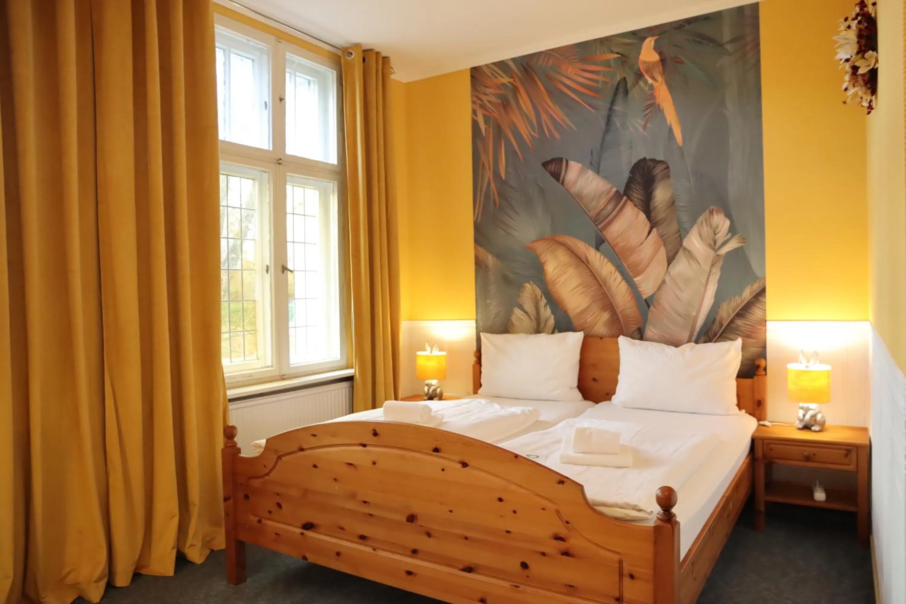 Bedroom, Bed in Landhaus Kyritz