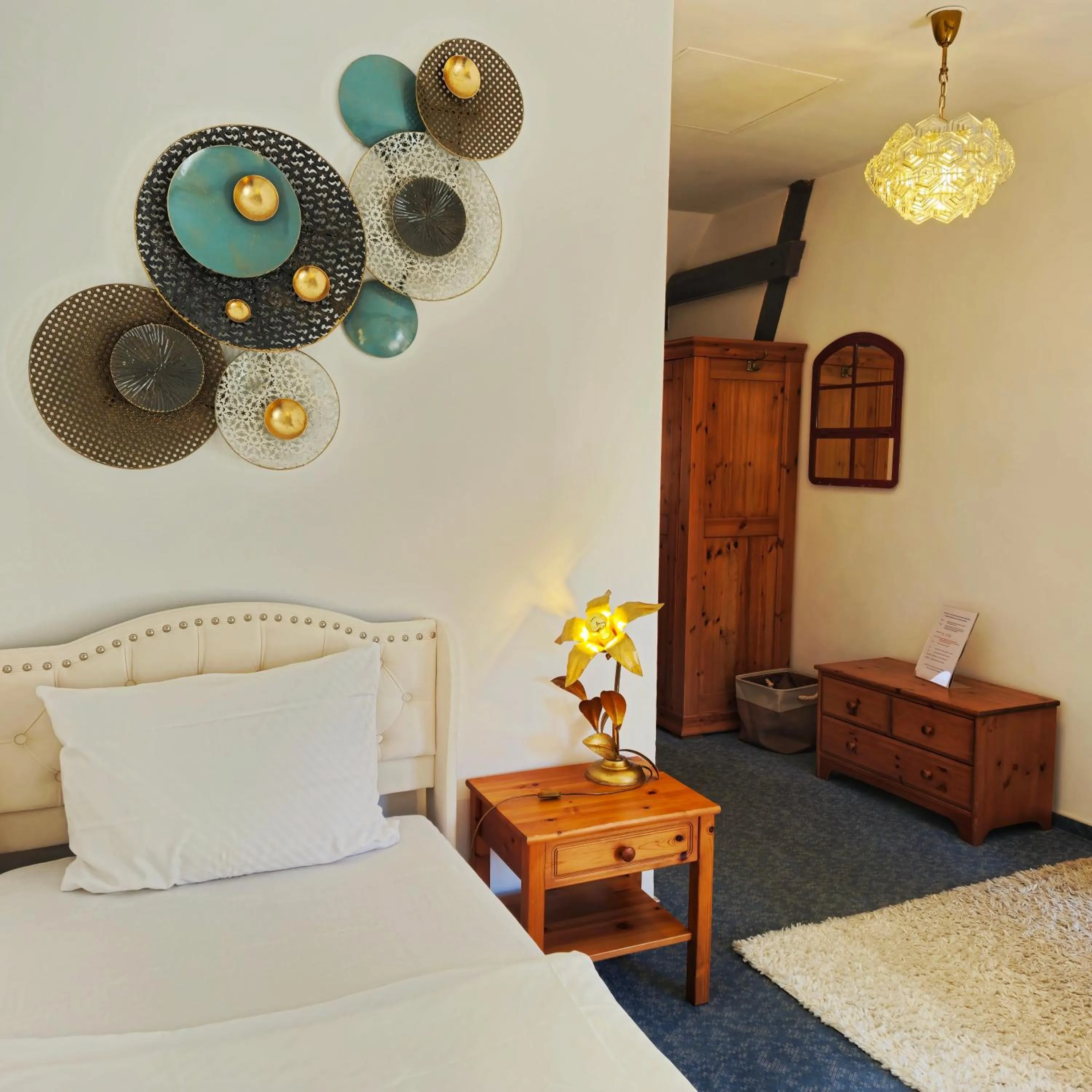 Photo of the whole room, Bed in Landhaus Kyritz