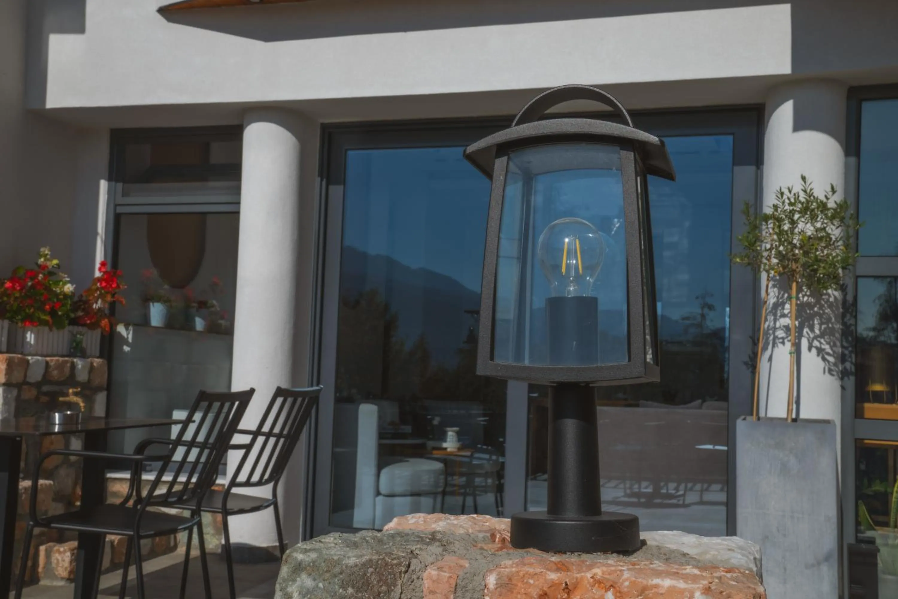 Patio in Alkyonis Hotel & Spa