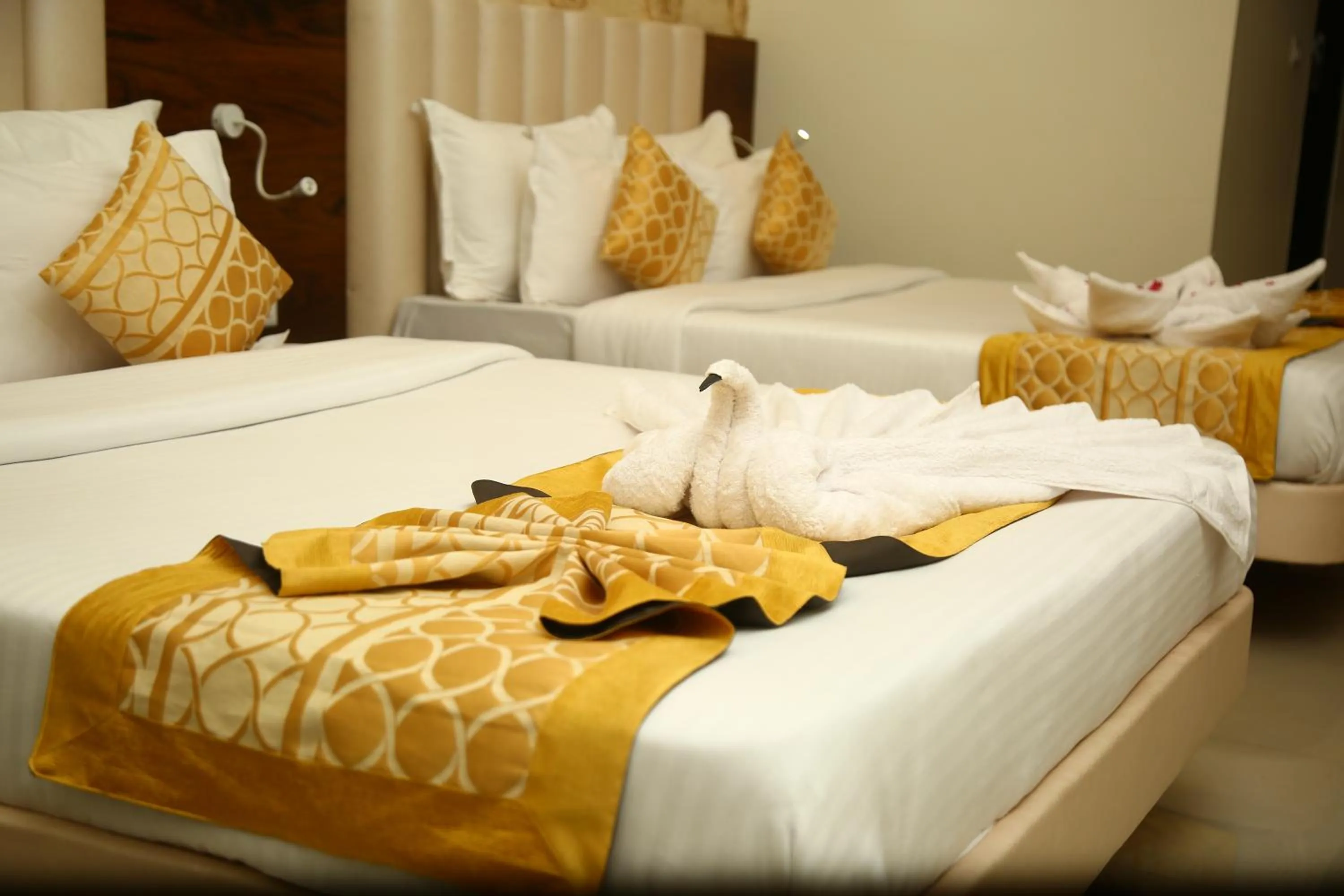 Bedroom, Bed in Hotel Manas Plus