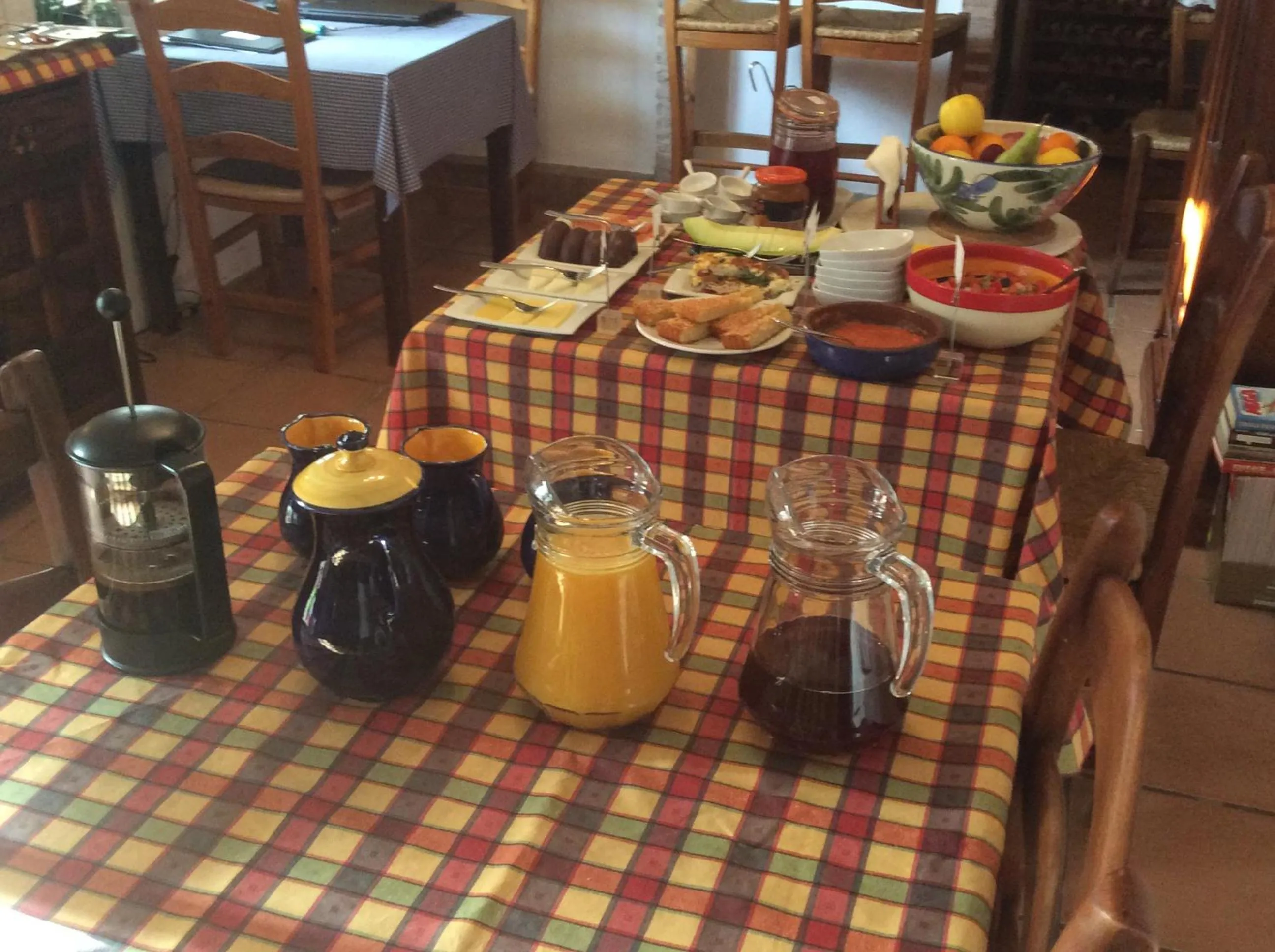 Food and drinks in Cortijo La Haza