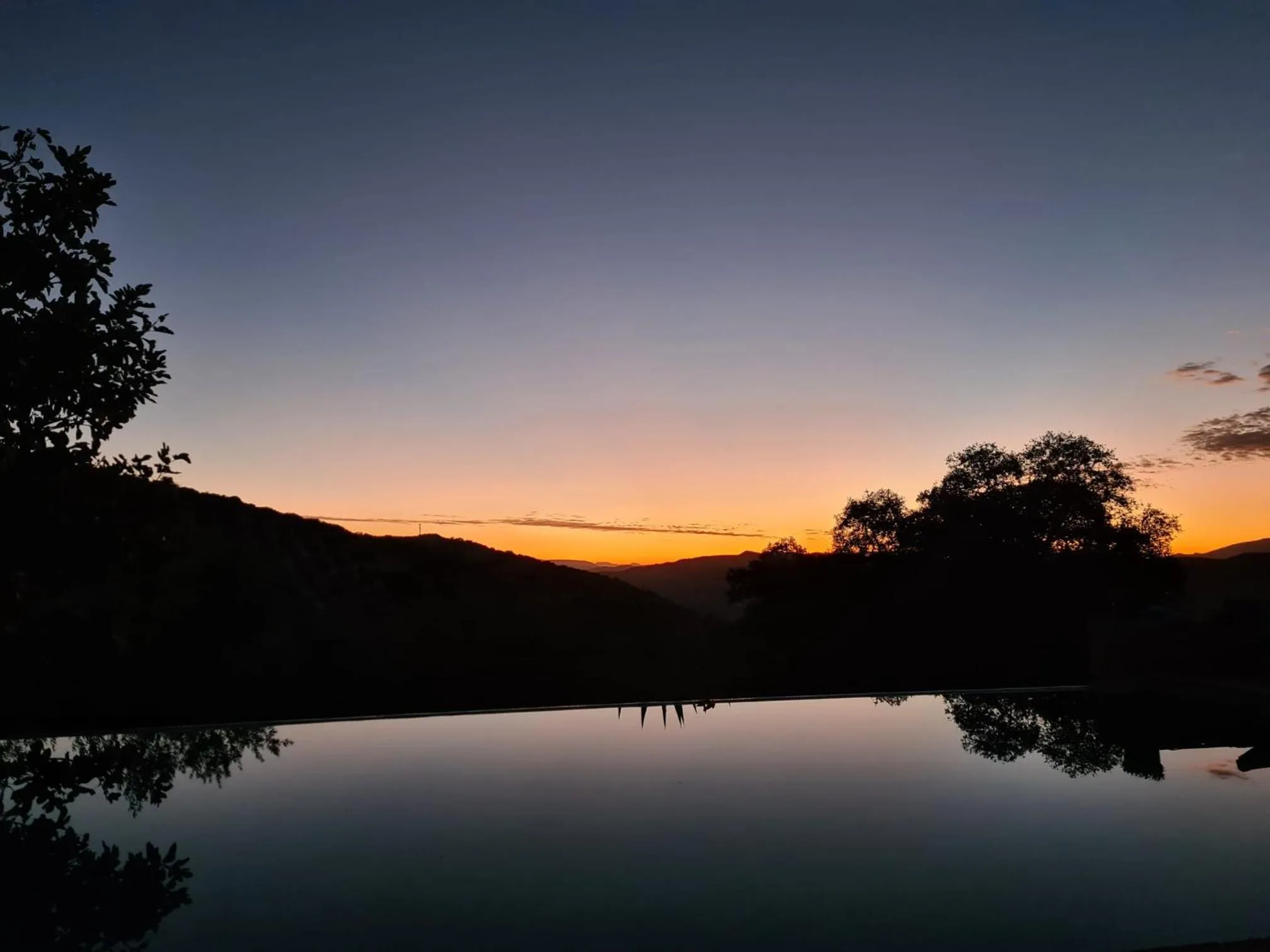 Pool view in Cortijo La Haza