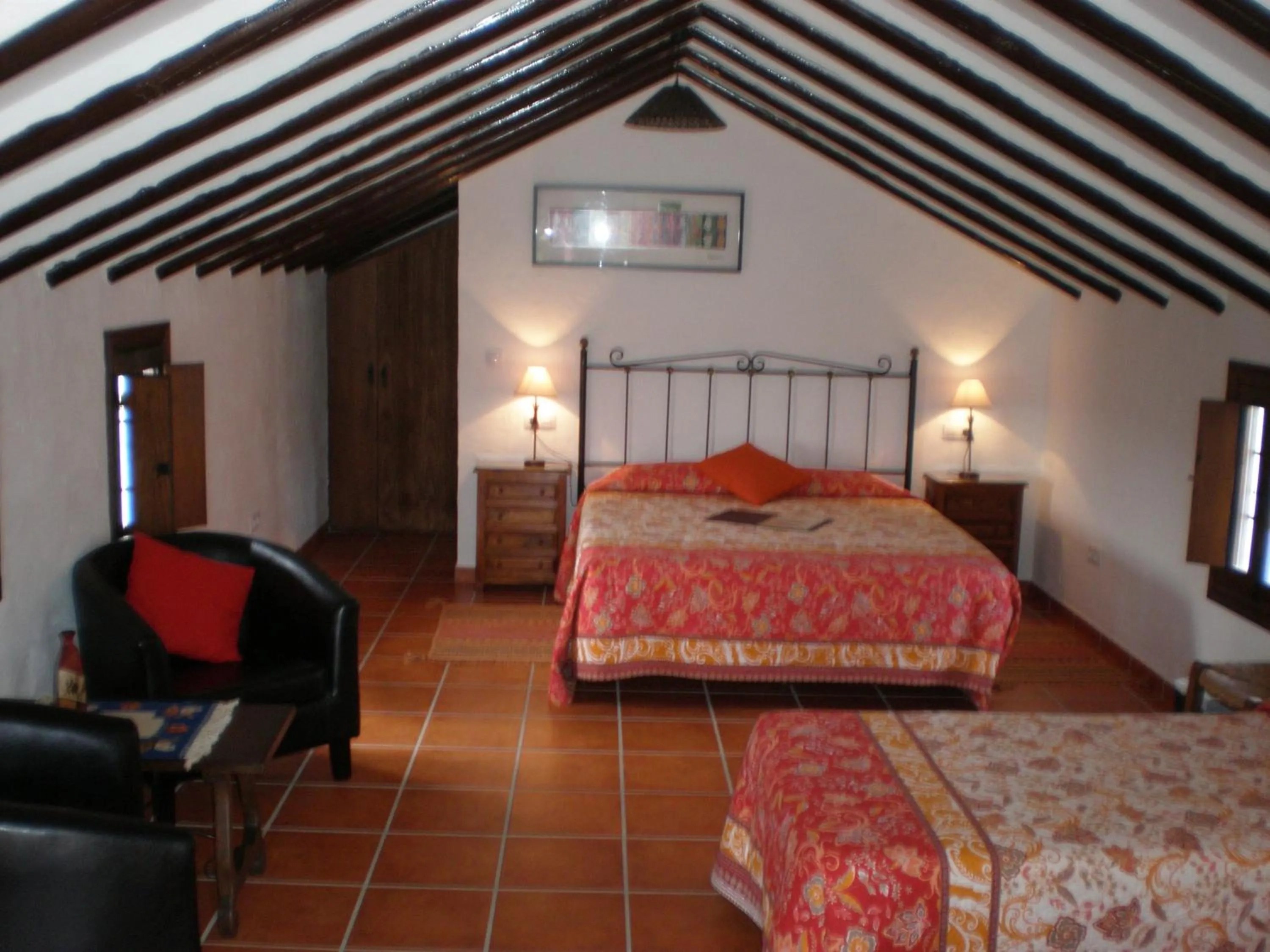 Decorative detail, Bed in Cortijo La Haza