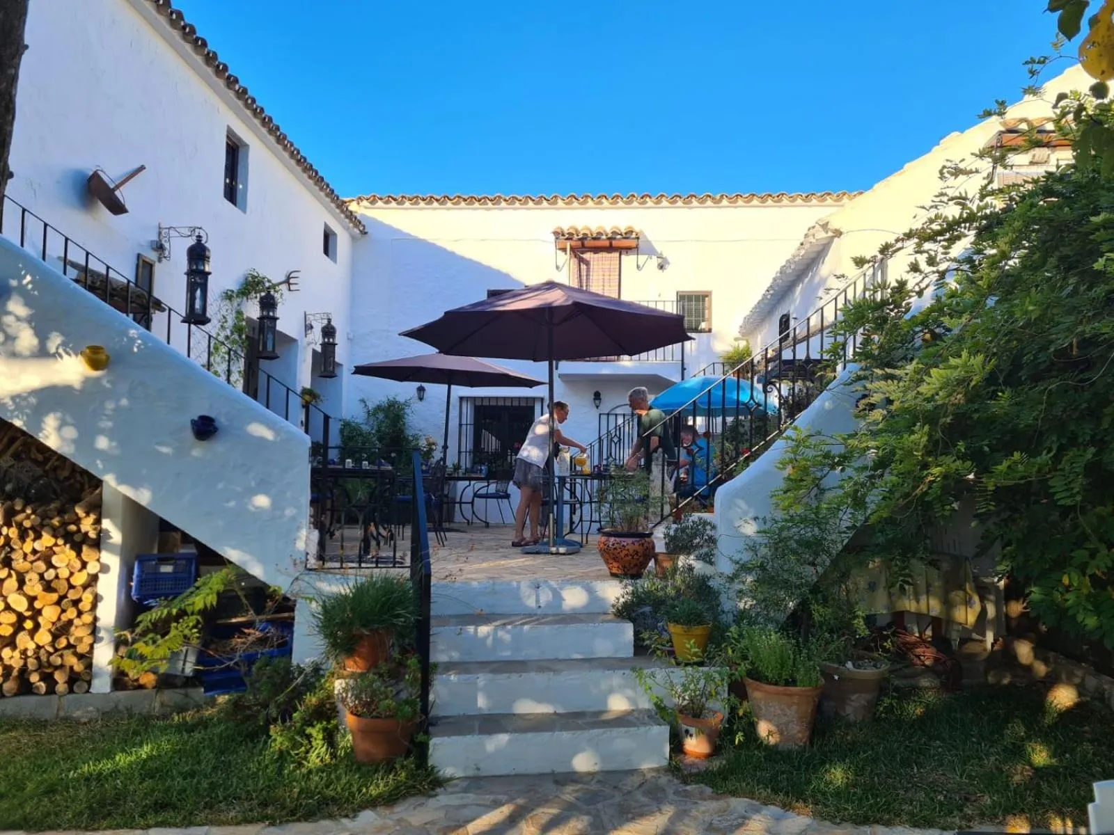 Patio in Cortijo La Haza