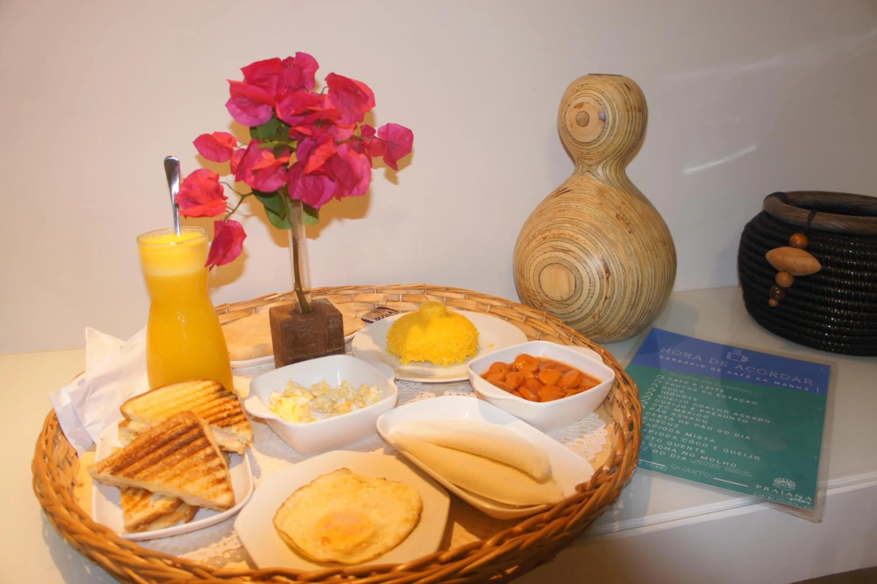 Breakfast in Pousada Praiana