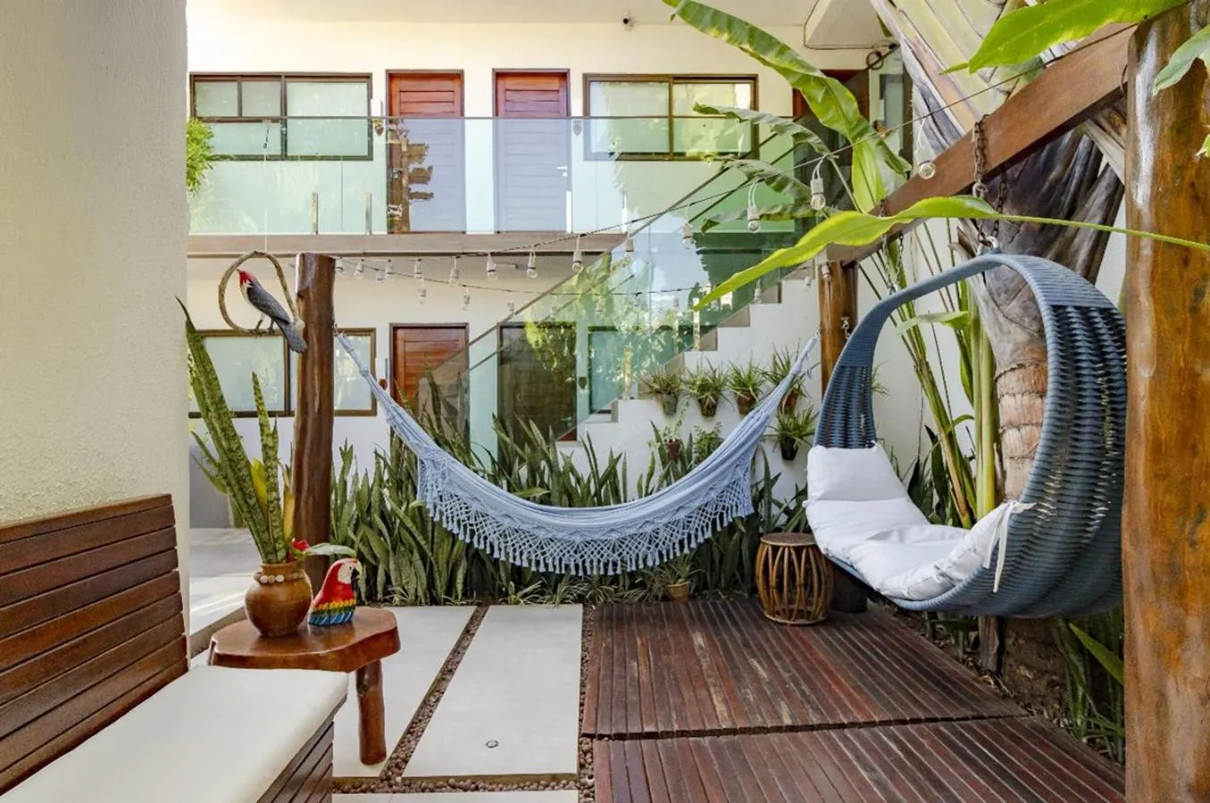 Property building in Pousada Praiana