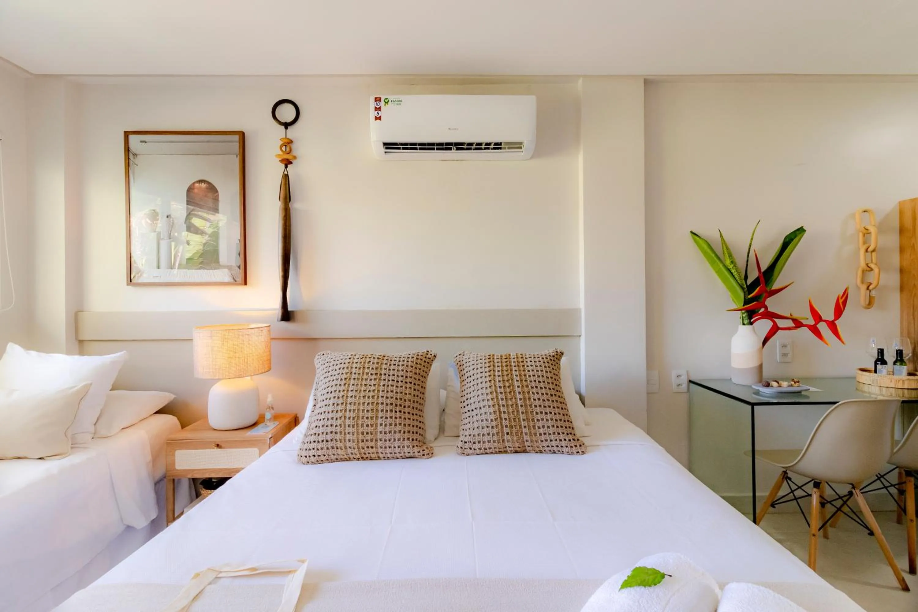 Bedroom, Bed in Pousada Praiana