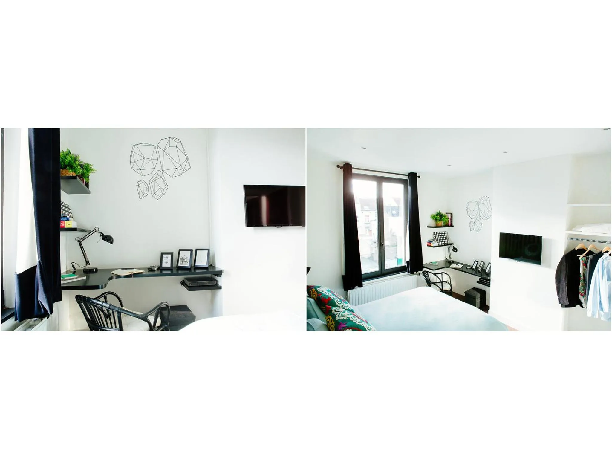 Decorative detail in B&B Place Jourdan