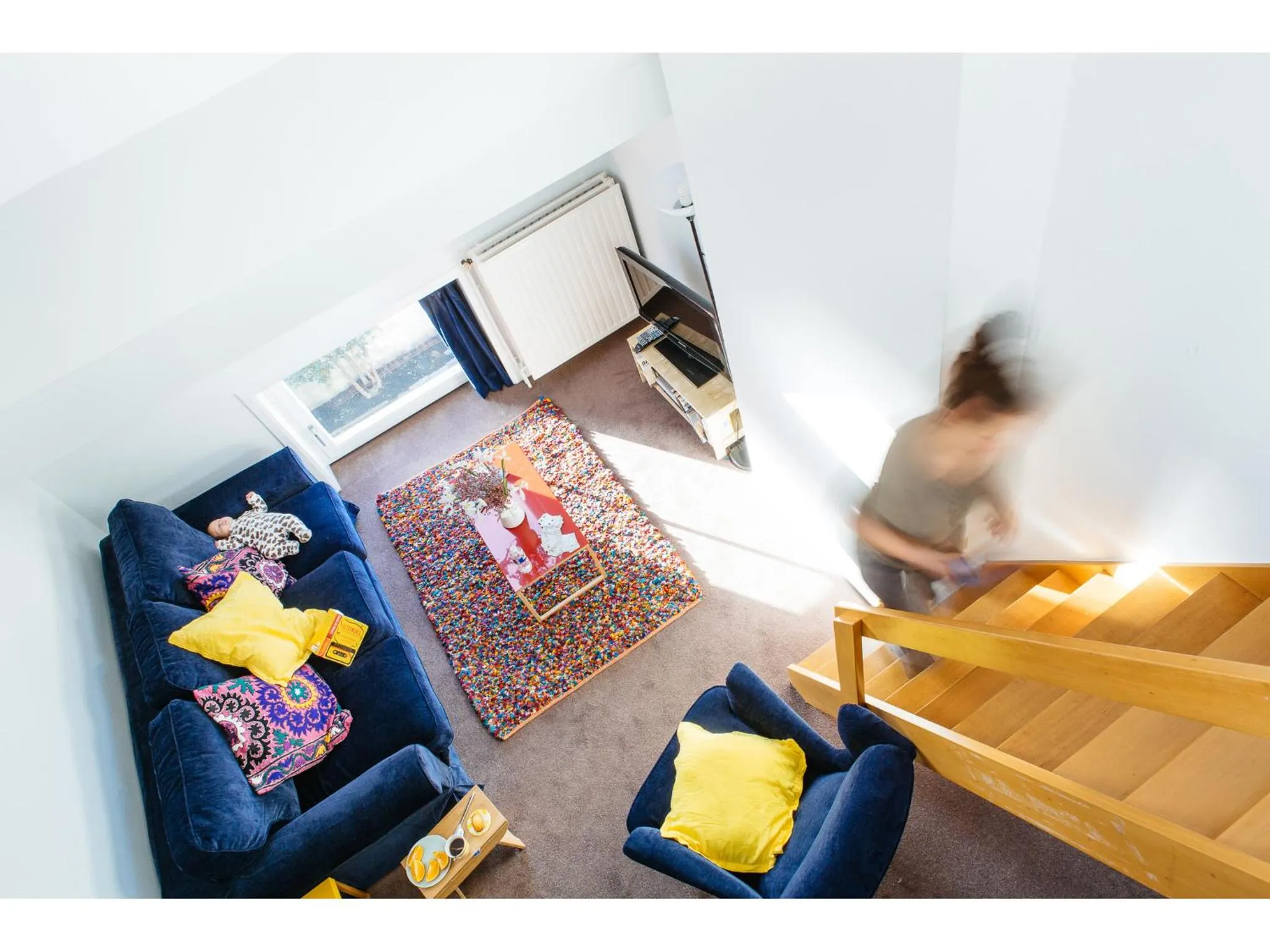 Living room in B&B Place Jourdan