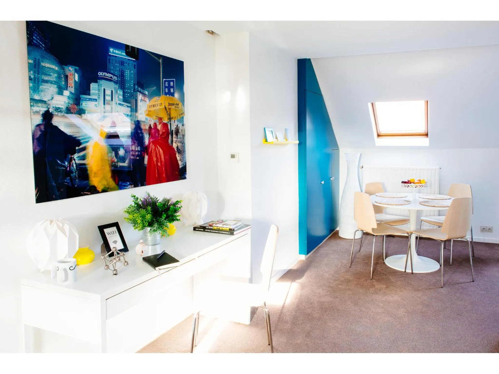 Dining area in B&B Place Jourdan