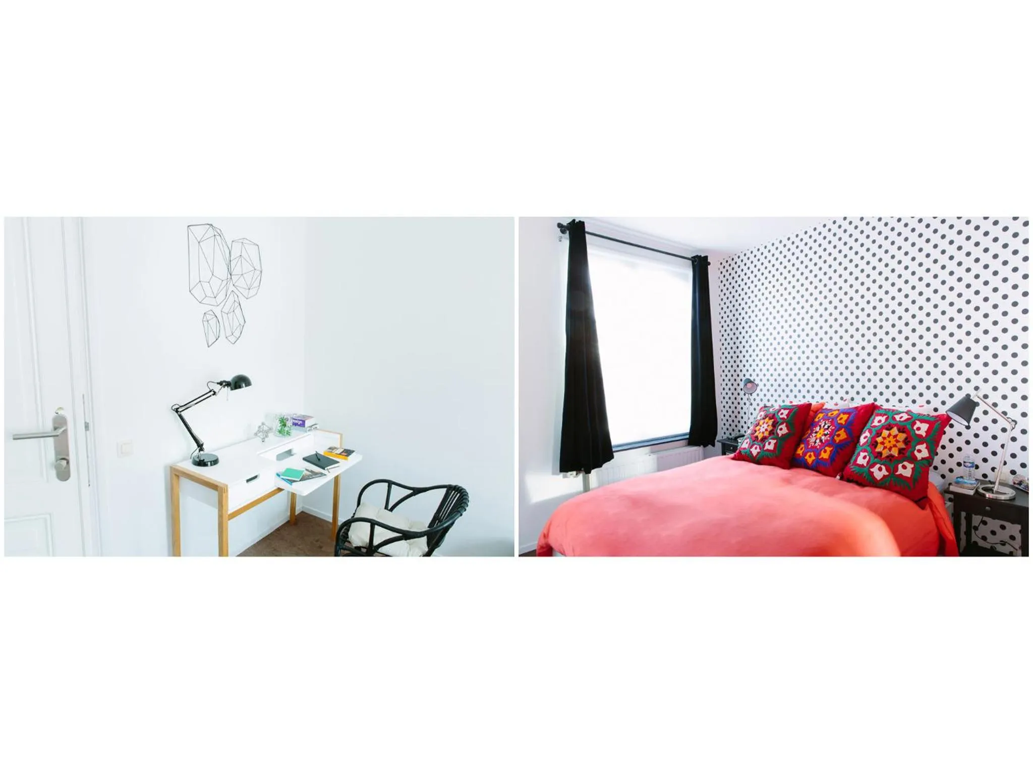 Seating area, Bed in B&B Place Jourdan