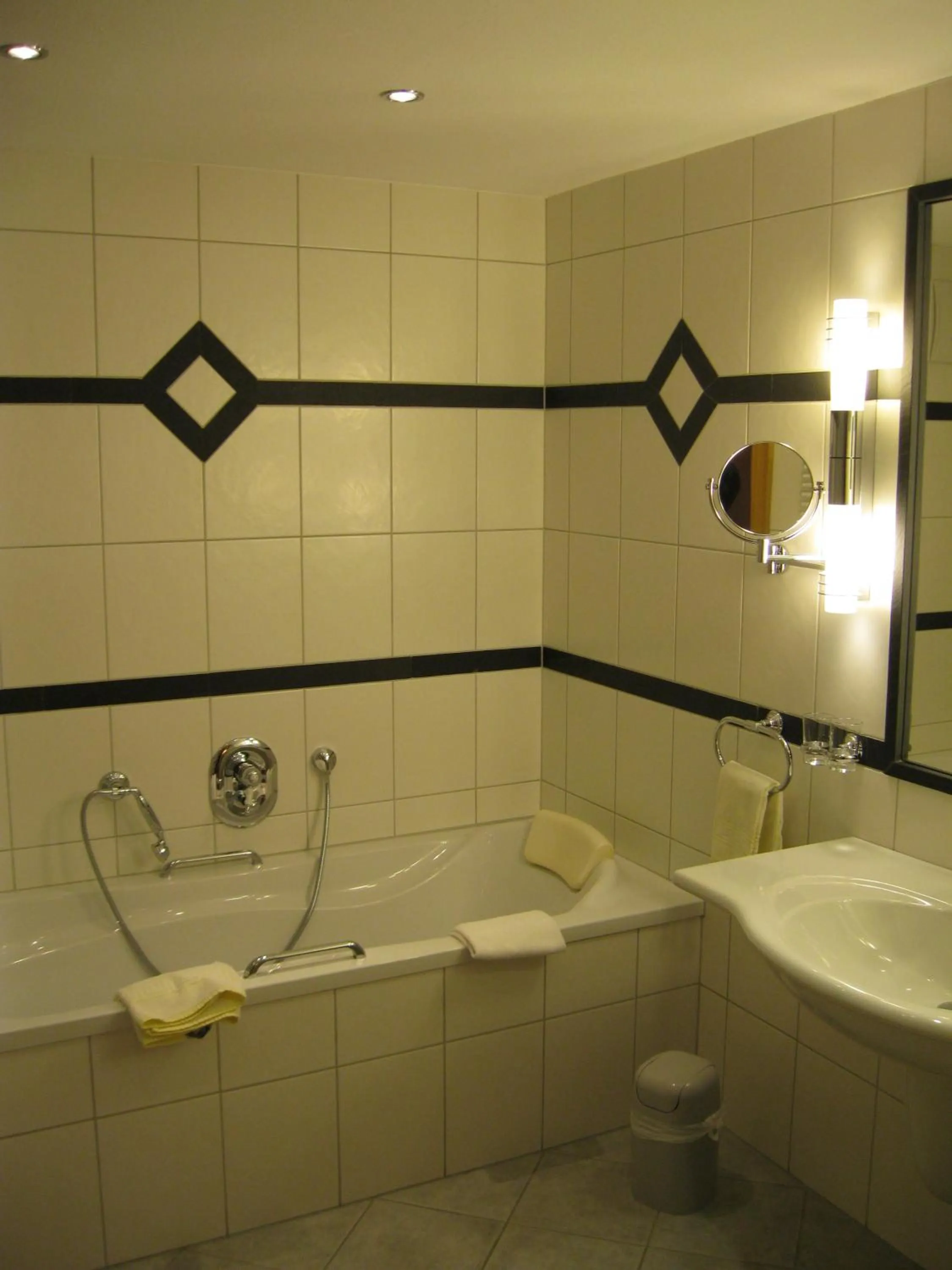 Shower in Land- und Kurhotel Tommes